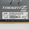 16GB DDR4 (2x8GB) CL18 3600MT/s G.Skill Trident Z RGB