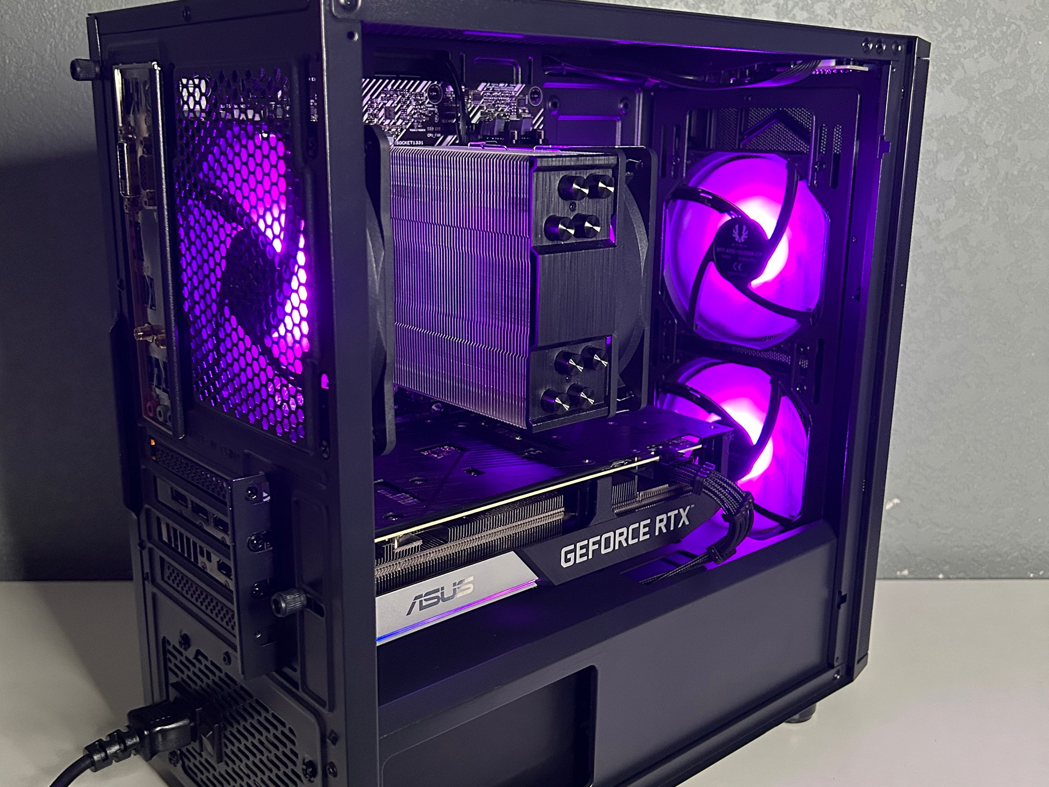 🥷😈 🥷| Asus Dual RTX 3060 Ti | Ryzen 5 5600 | Corsair Vengeance 16GB 3200Mhz | 1TB NVME 