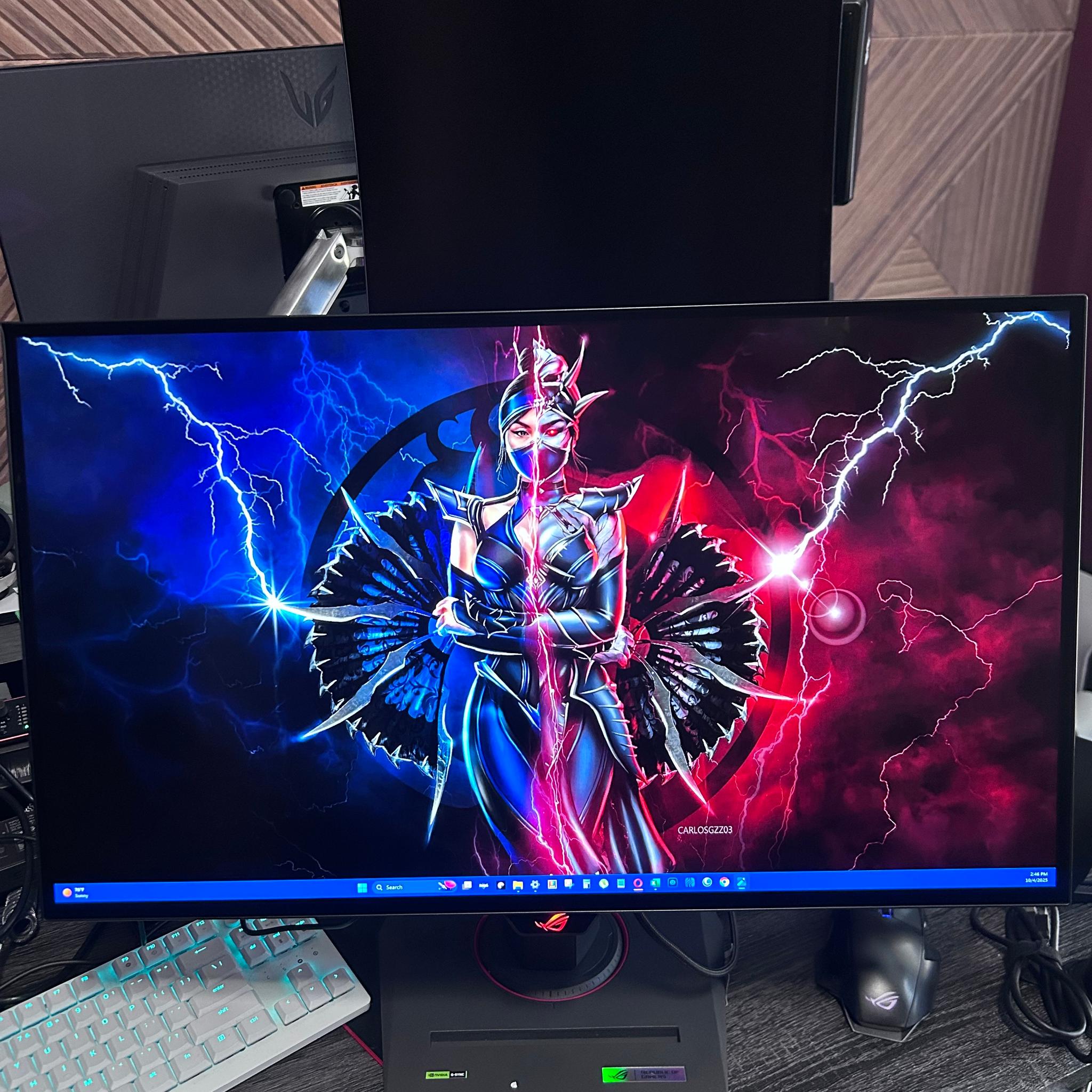ASUS ROG 27" OLED - 480hz Refresh Rate - (2560x1440 Resolution) - Gaming Monitor