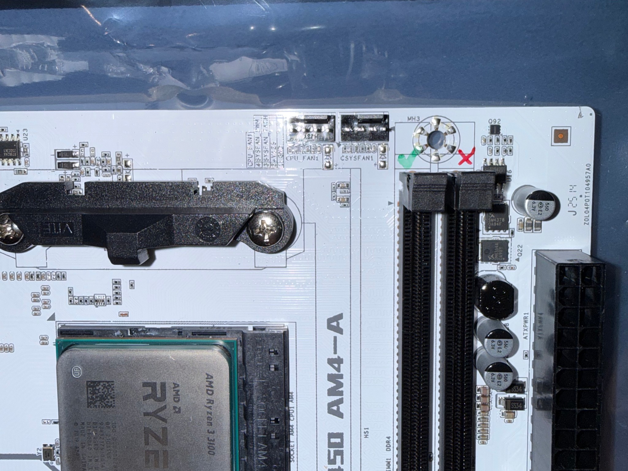 READ DESCRIPTION!! Ryzen 3 3100 CPU | Machinist b450m Motherboard | USB WiFi/Bluetooth