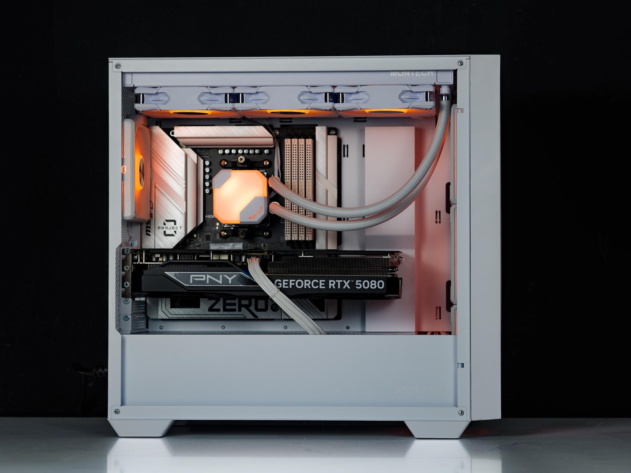 High-End Whiteout RGB 1440P/4K Gaming/Streaming PC | 7950X3D | RTX 5080 | 64GB DDR5 | 2TB NVME |