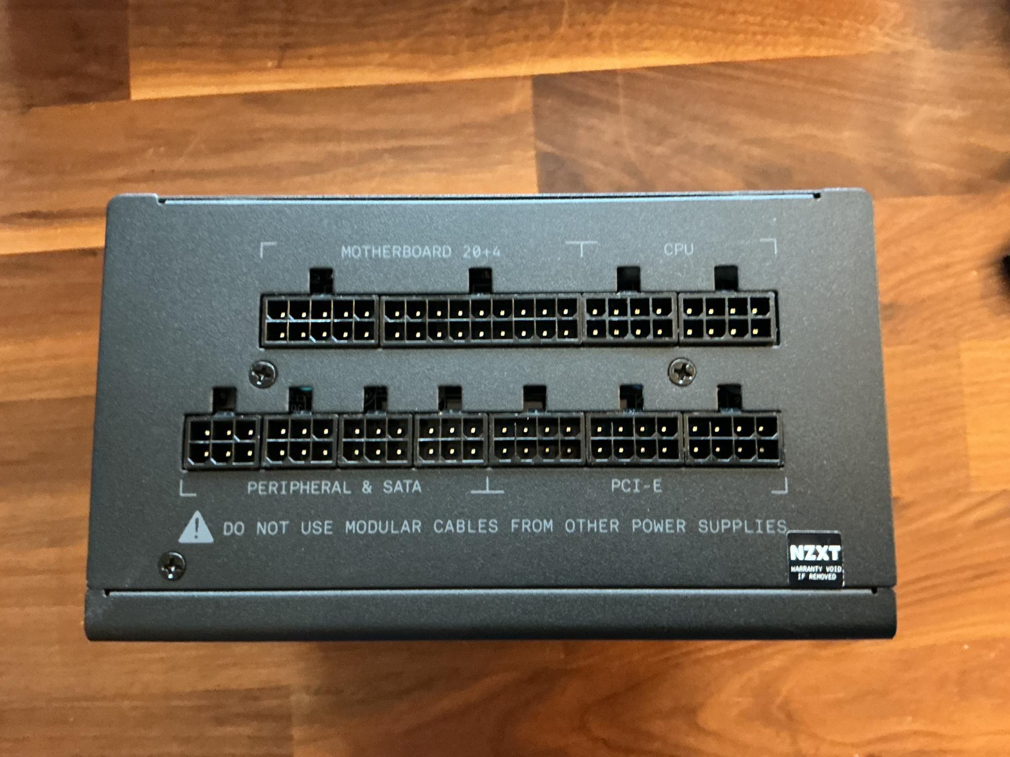 NZXT c850 850w Gold Rated PSU