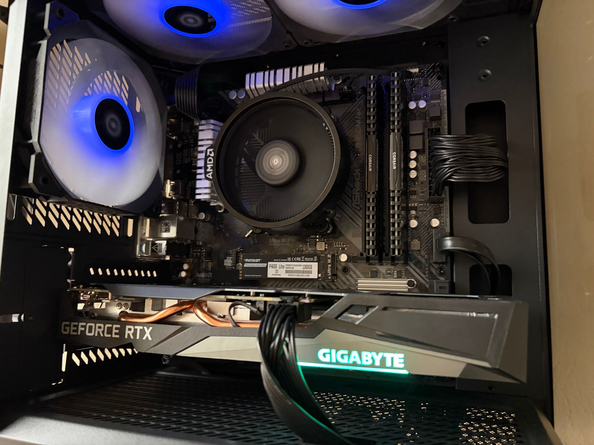 RTX 3050 + Ryzen 5500 Custom Gaming PC