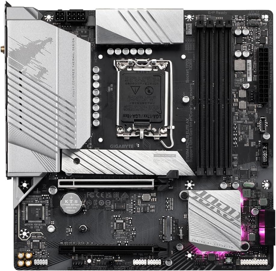 Gigabyte B760M Aorus Elite AX DDR5 Intel Socket LGA 1700 Motherboard BRAND NEW