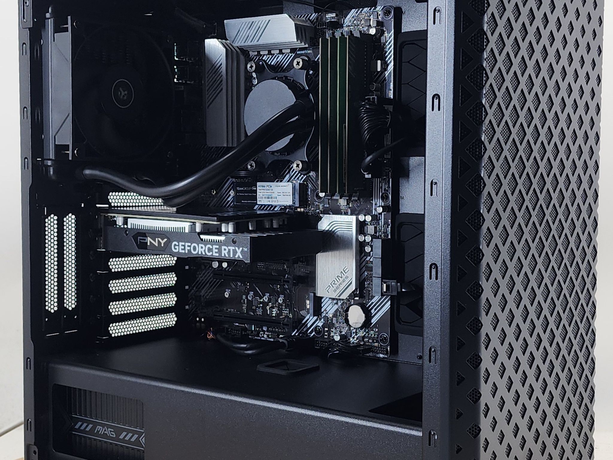 Gaming PC Ryzen 5 5500 16GB RAM 512GB SSD+500GB HDD RTX 3050 6GB Win11 Computer