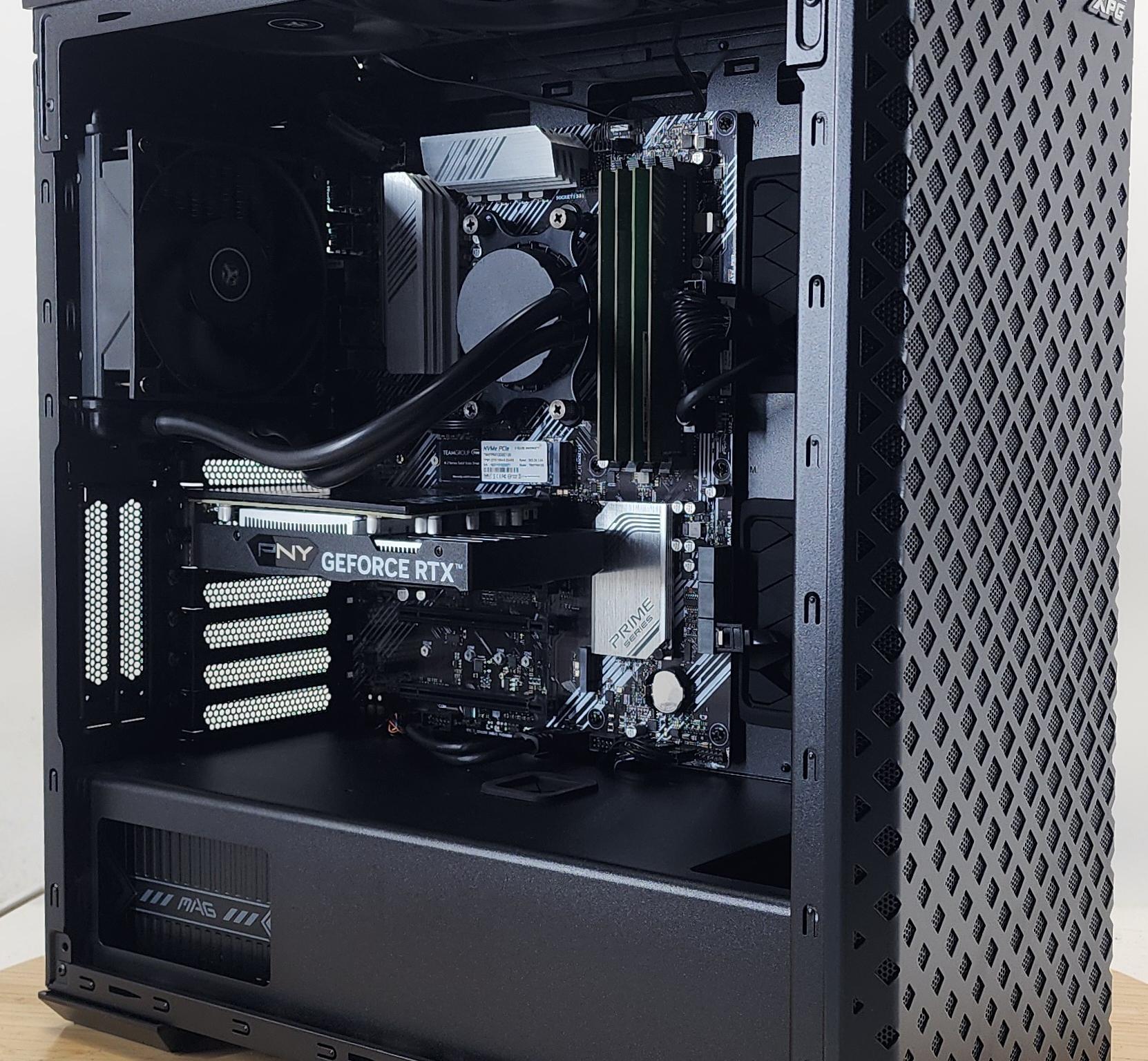 Gaming PC Ryzen 5 5500 16GB RAM 512GB SSD+500GB HDD RTX 3050 6GB Win11 Computer