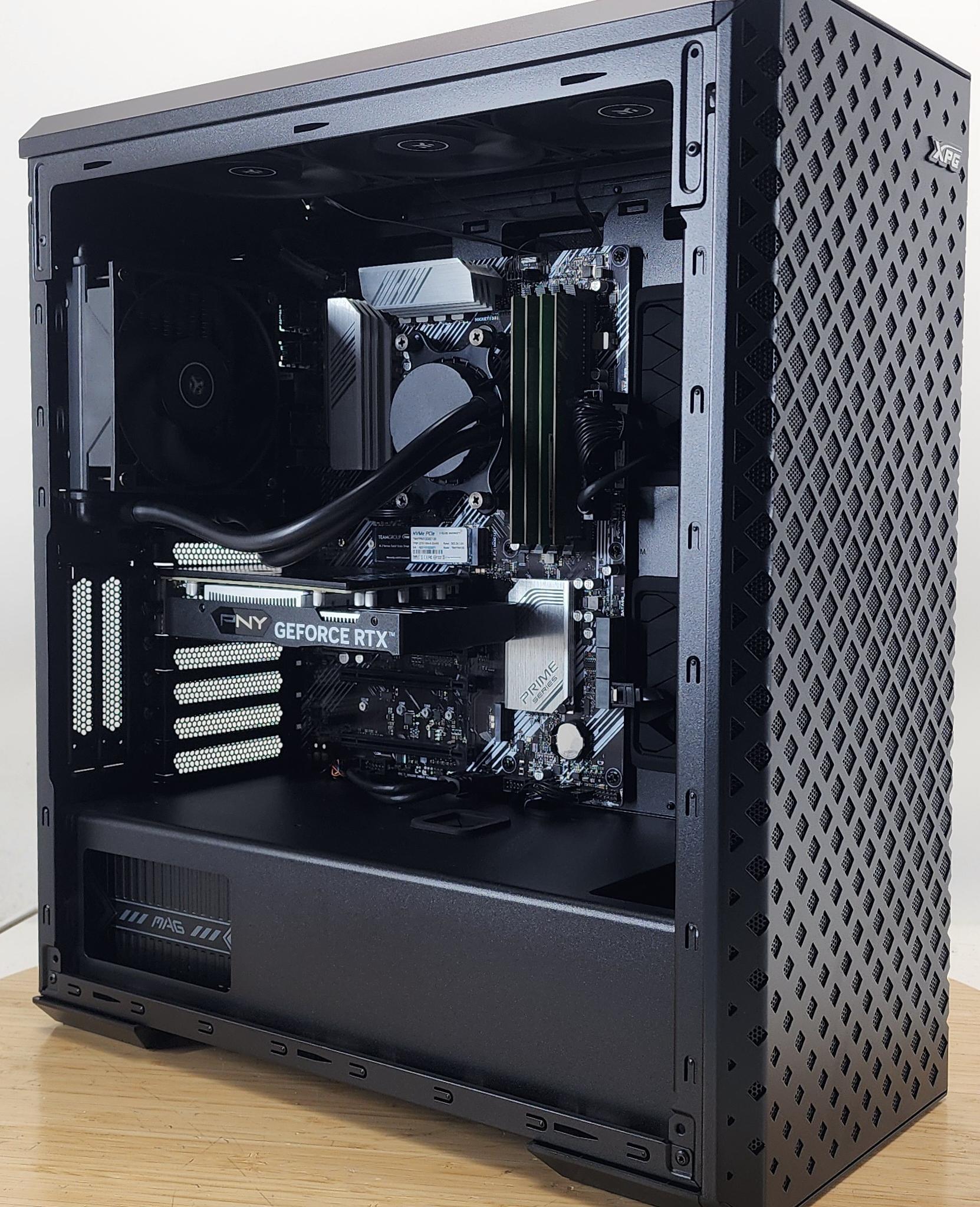 Gaming PC Ryzen 5 5500 16GB RAM 512GB SSD+500GB HDD RTX 3050 6GB Win11 Computer