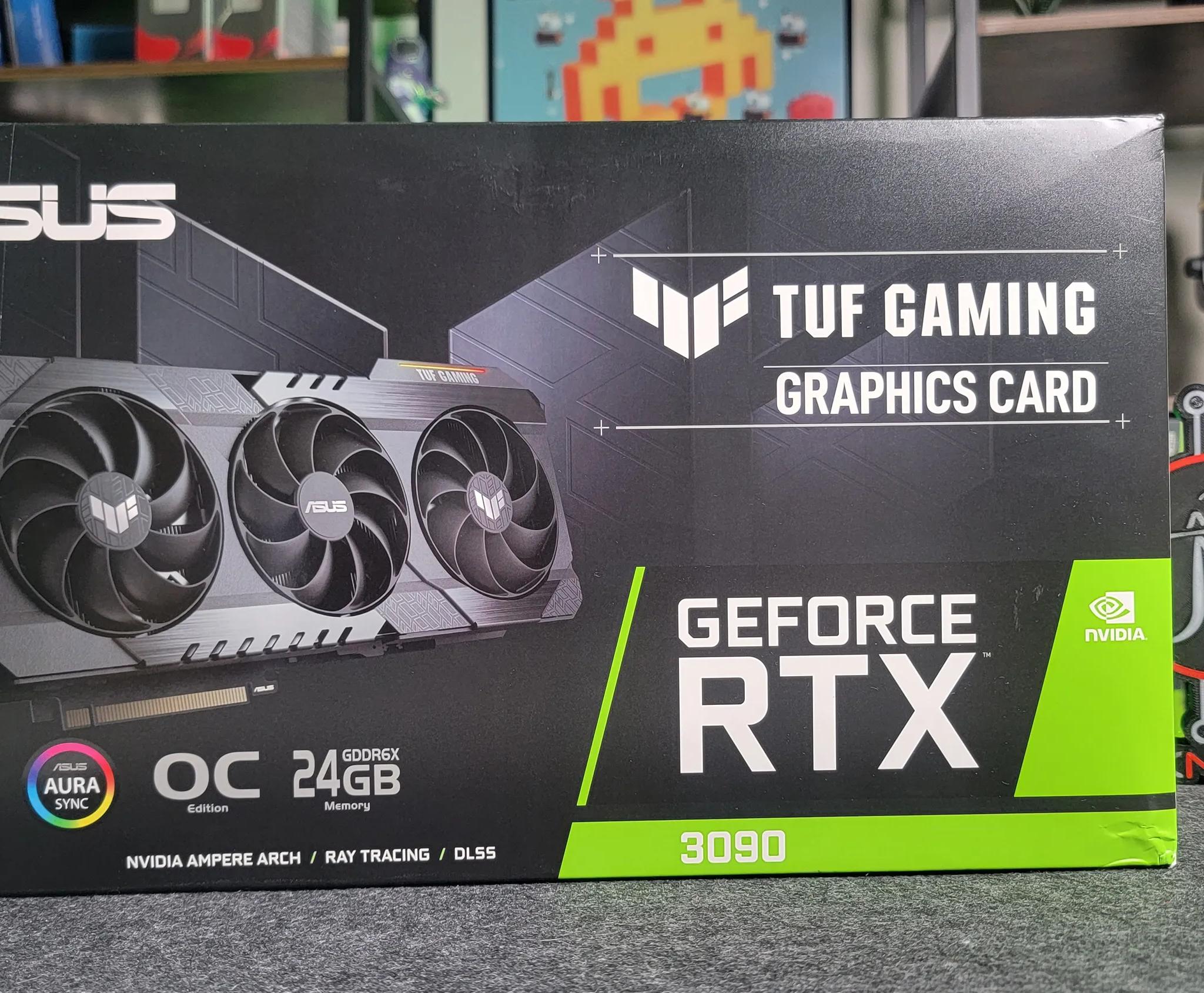 ASUS GeForce RTX 3090 24GB TUF GAMING OC GDDR6X Video Graphics Card