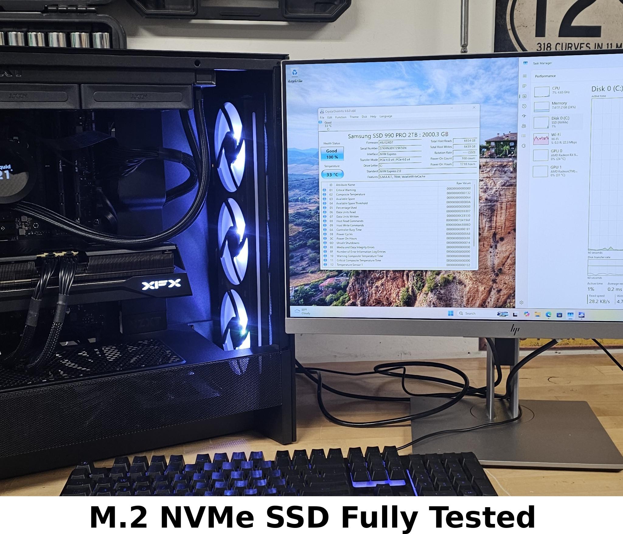 2TB NVMe M.2 SSD Samsung 990 PRO