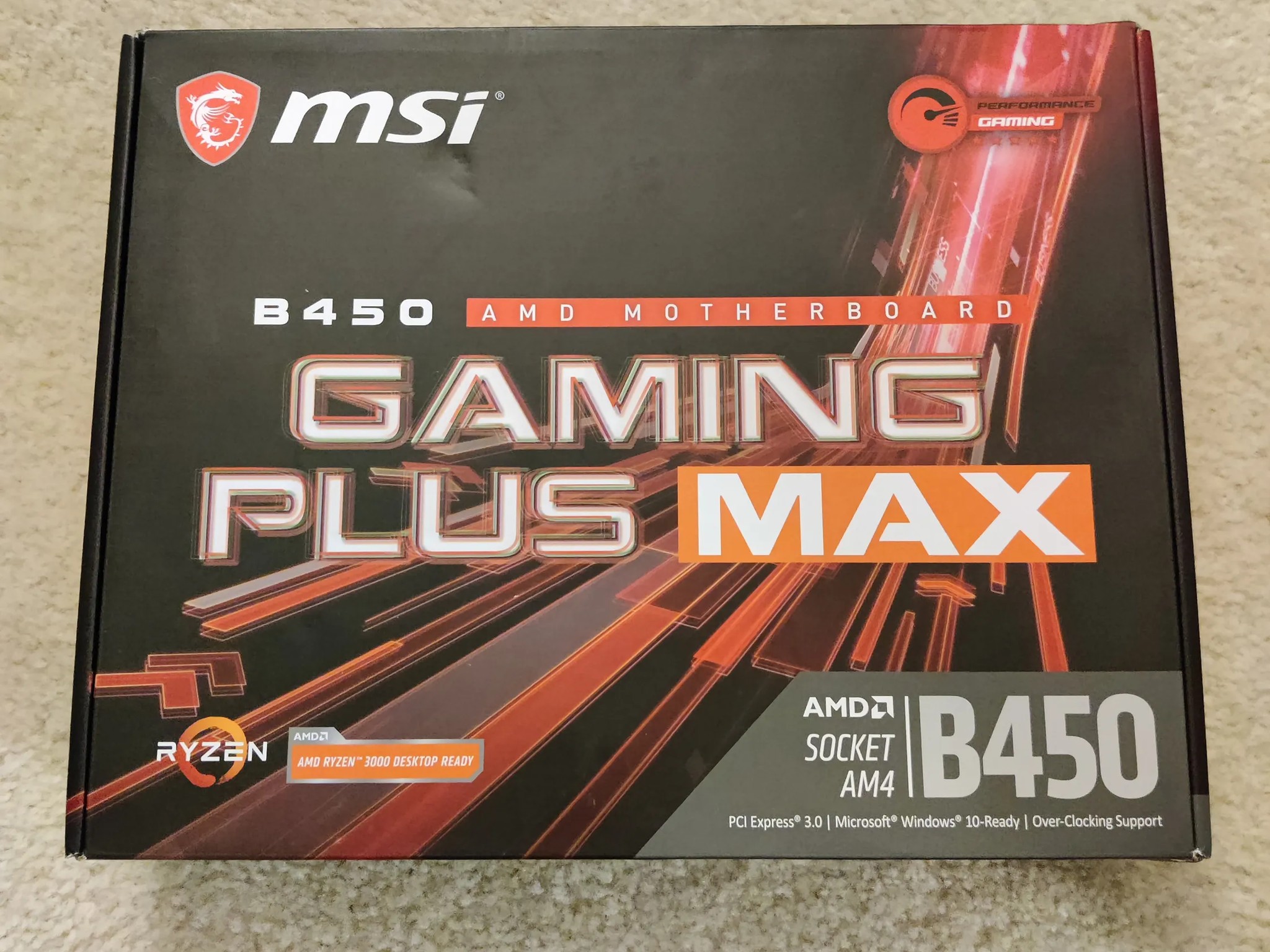 Used B450 ATX Gaming Motherboard