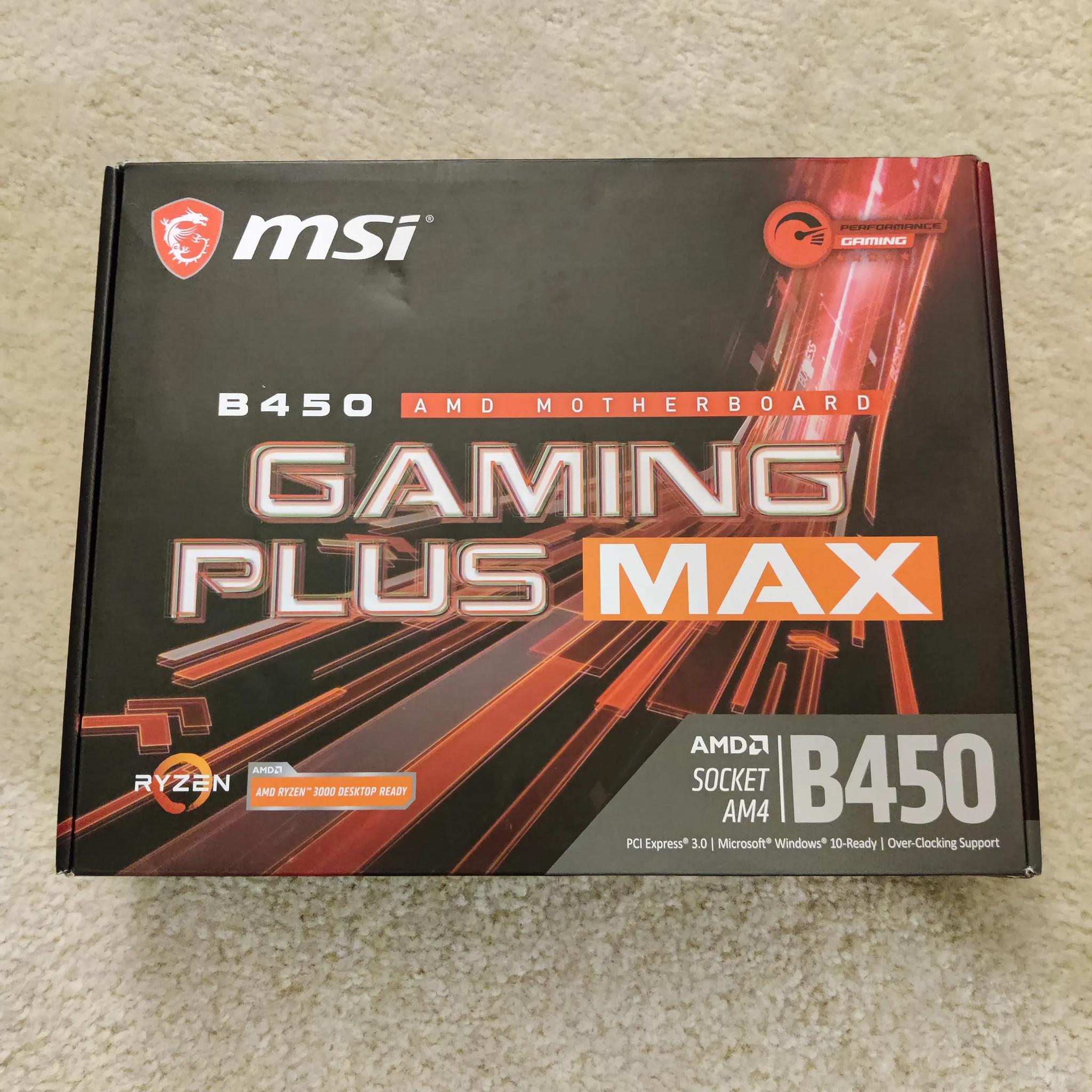 Used B450 ATX Gaming Motherboard