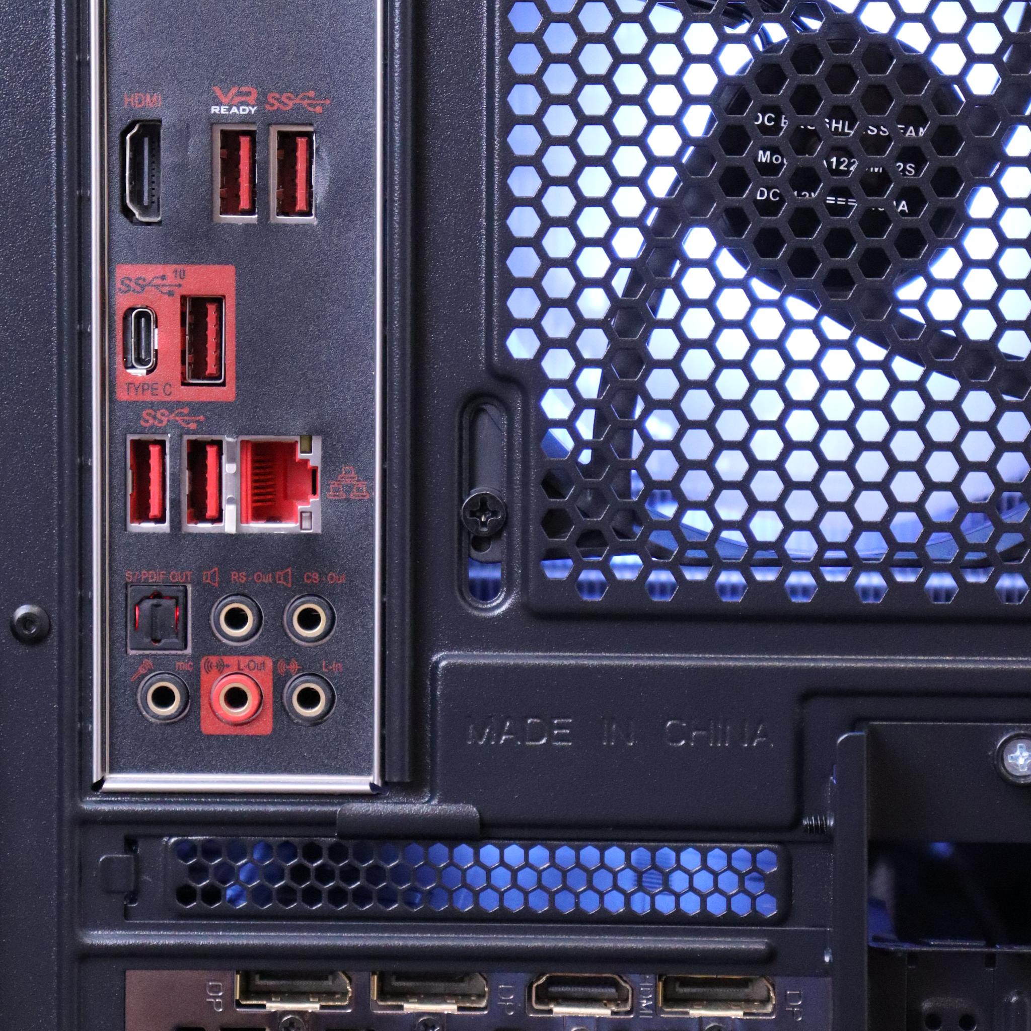 Black RGB Gaming PC | Ryzen 5 3600 - RTX 2070 Super - 1TB SSD