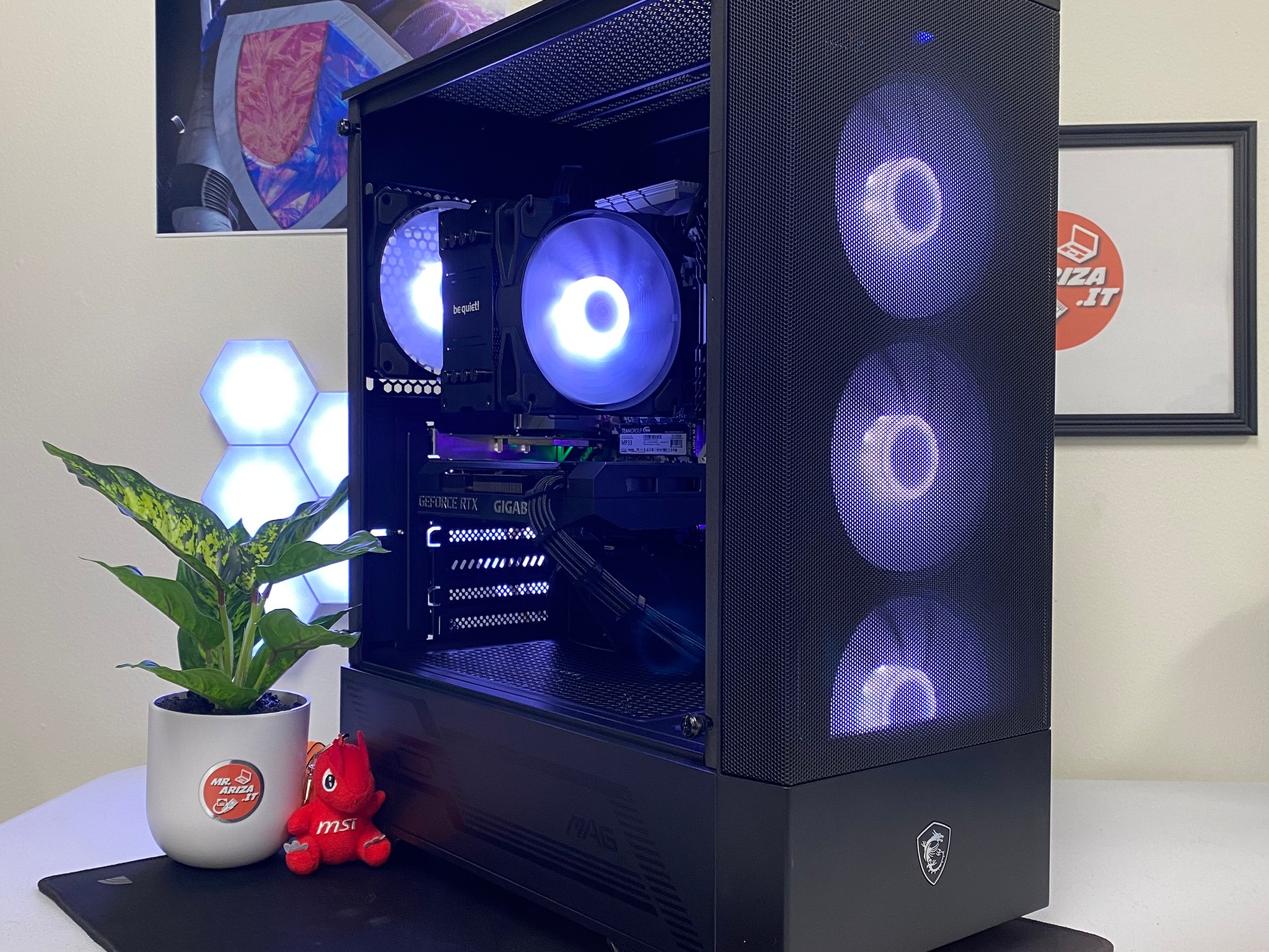 🖤Ryzen 5/32GB/1TB/RX3060 12Gb 🖤Night Shadow🖤 All New Parts