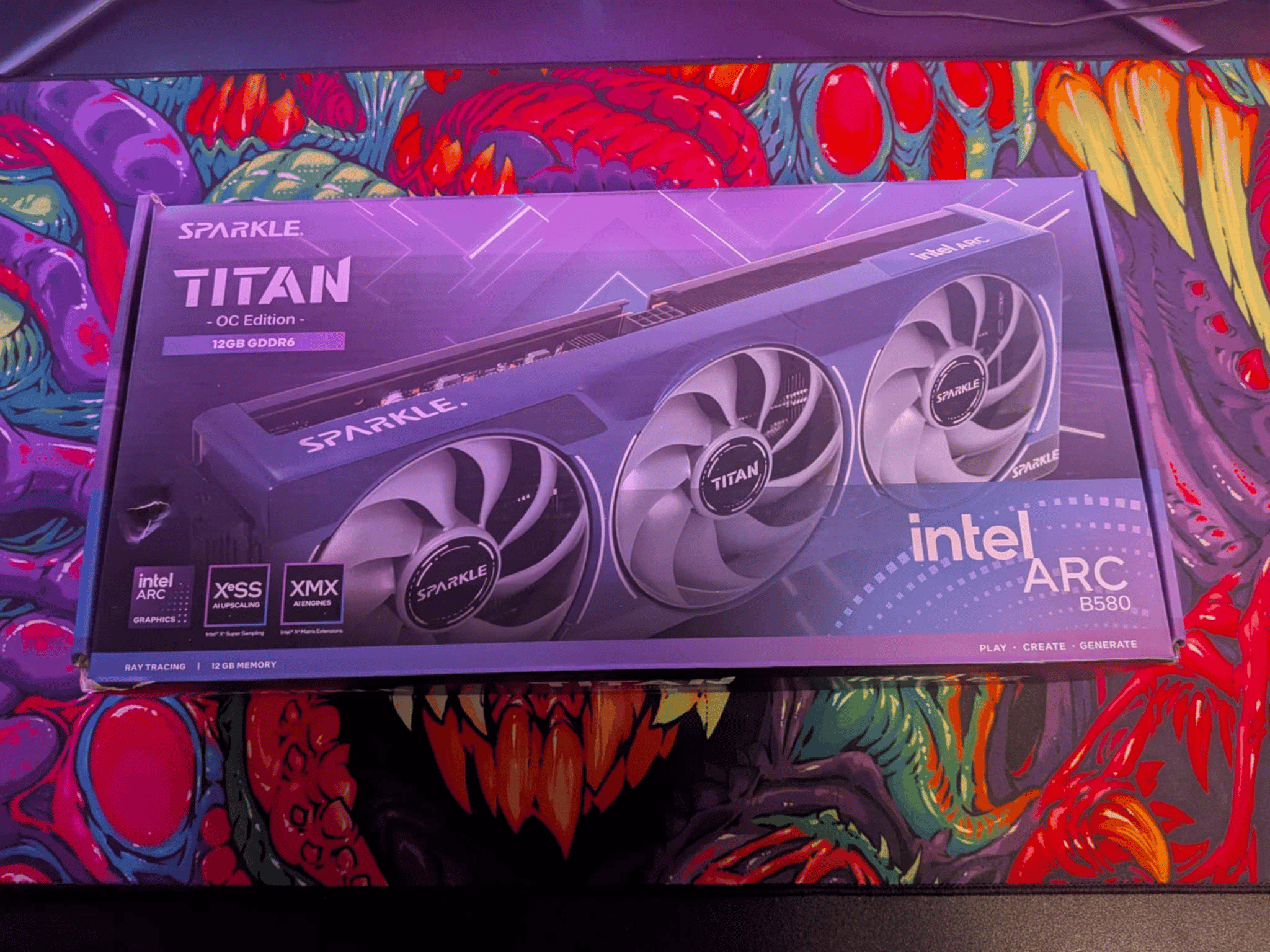 Sparkle Intel Arc B580 Titan OC - Perfect Condition - Used Casually