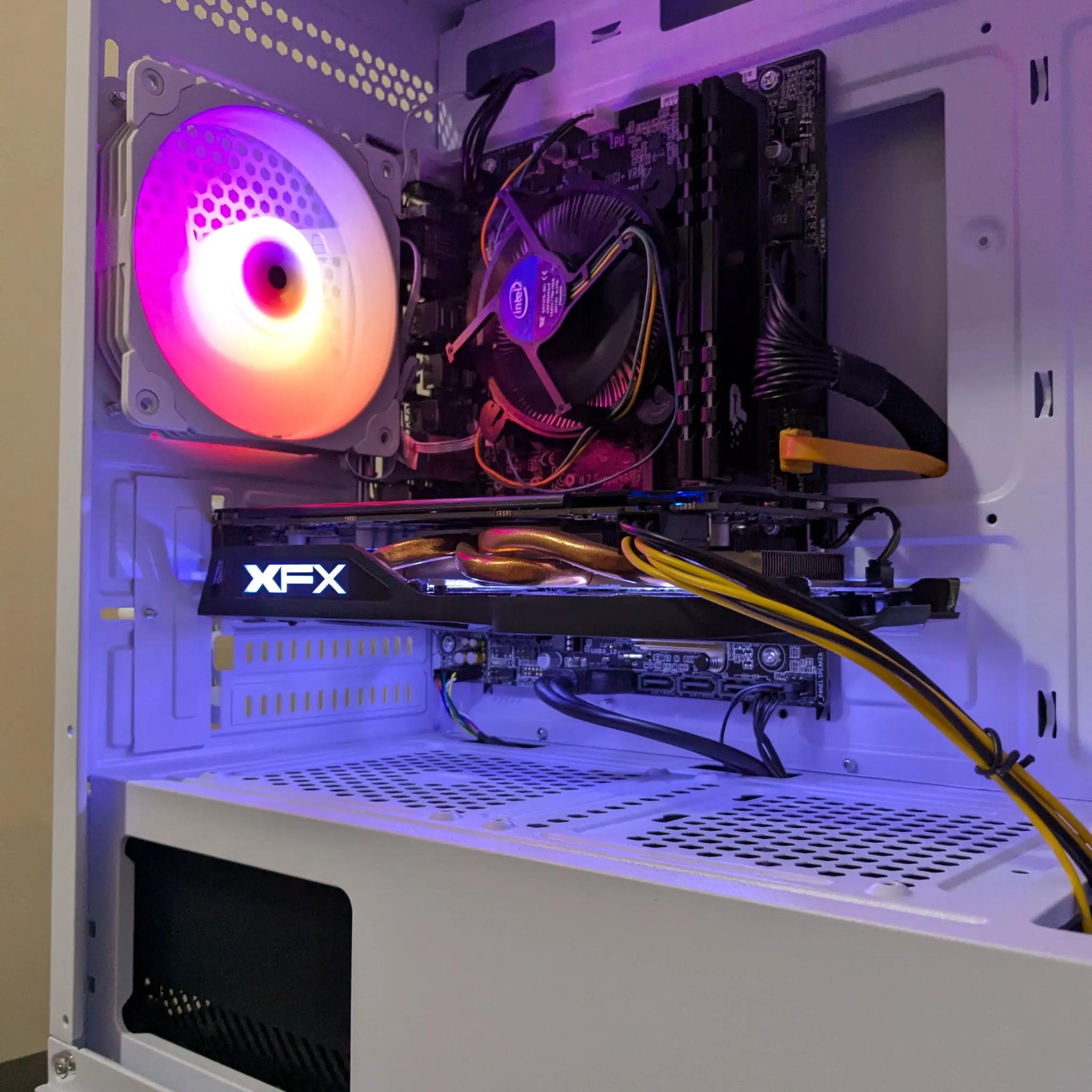 90 FPS Fortnite| 180 Day Warranty| i5-6500, RX 470 4GB, 16GB DDR4, 500GB SSD, Win10, RGB