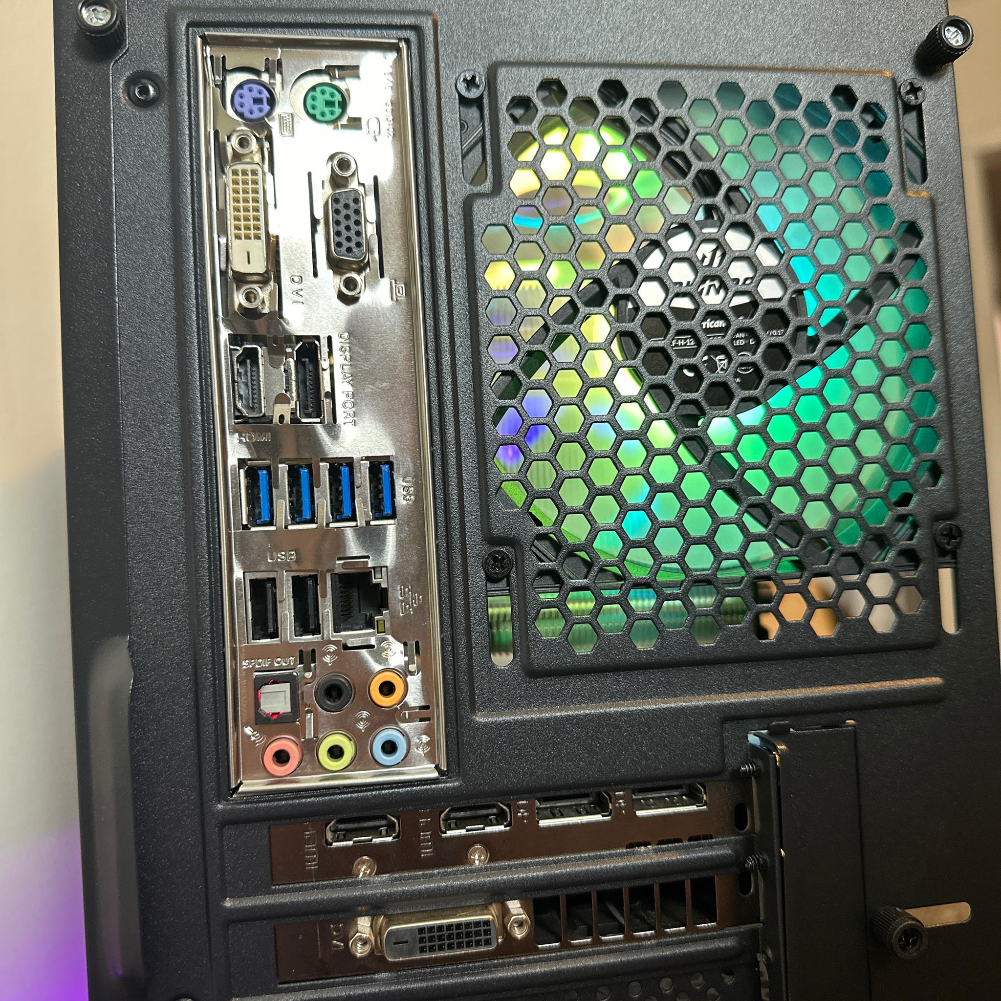 🤖Gaming PC! Intel i5 7600, RX580 8GB, 16gb DDR4, 512GB SSD! FULL ARGB!