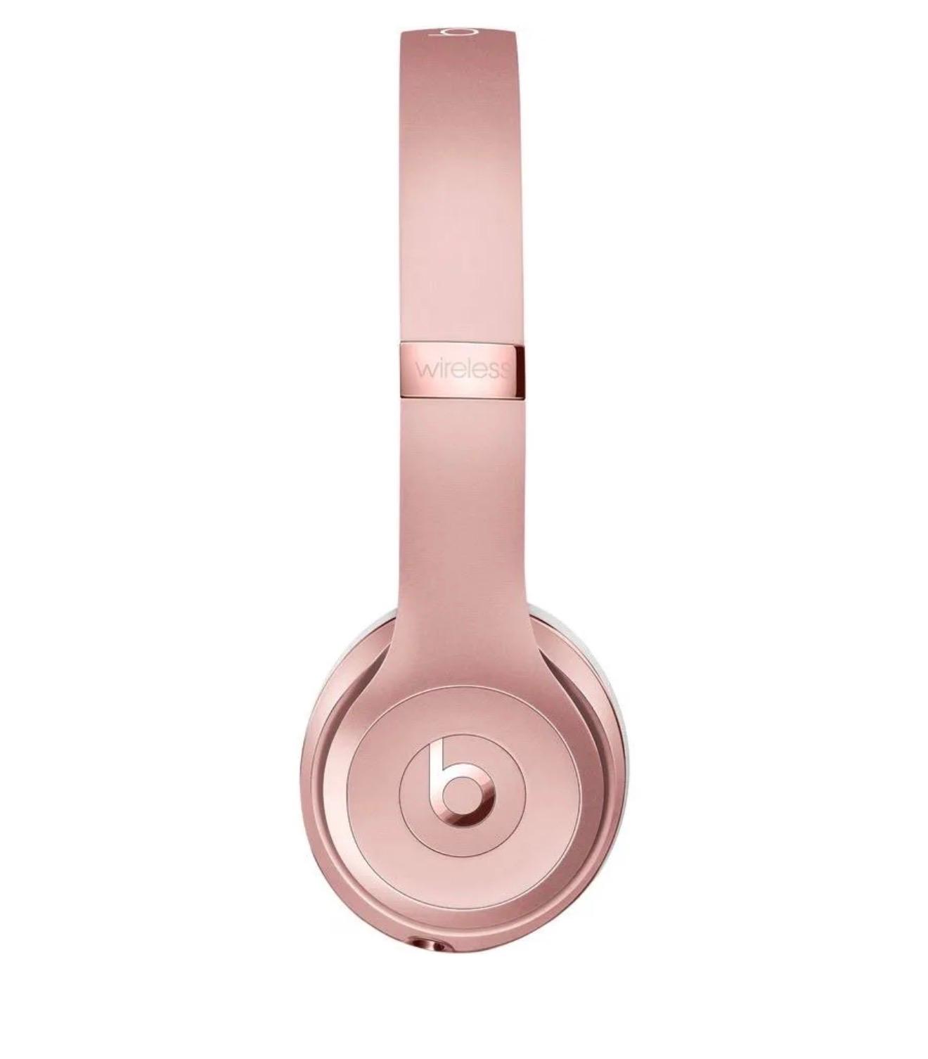 Beats Solo 3 Wireless On-Ear Headphones – Rose Gold