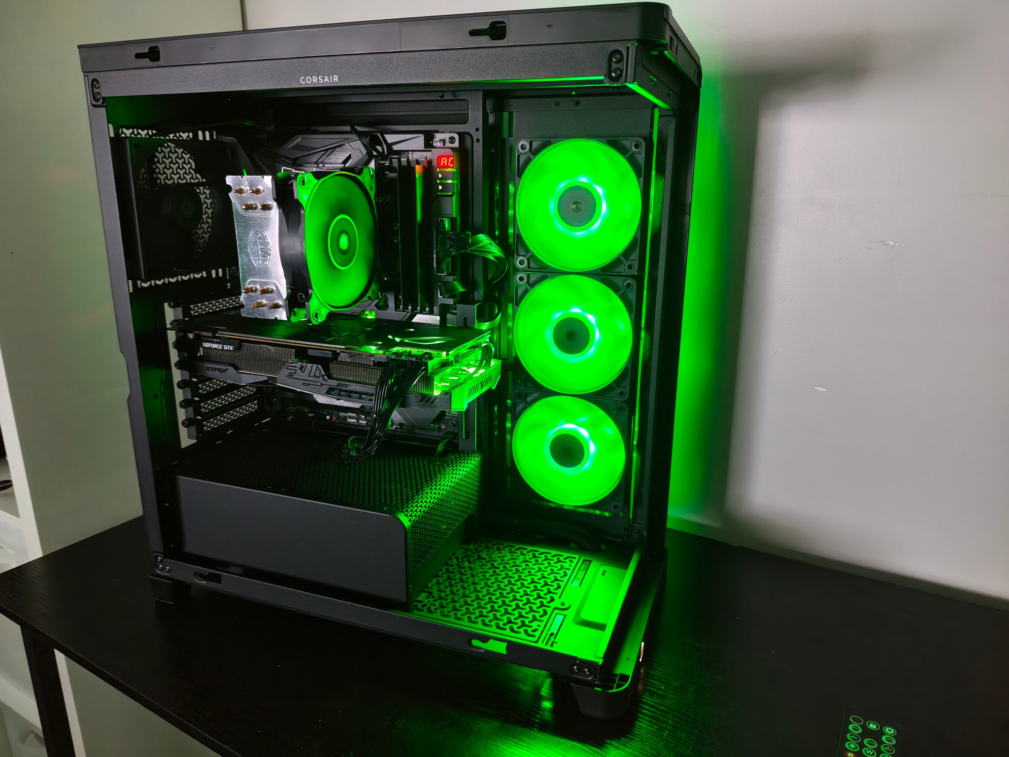 The GREEN MONSTER V, budget 1440p gaming pc!