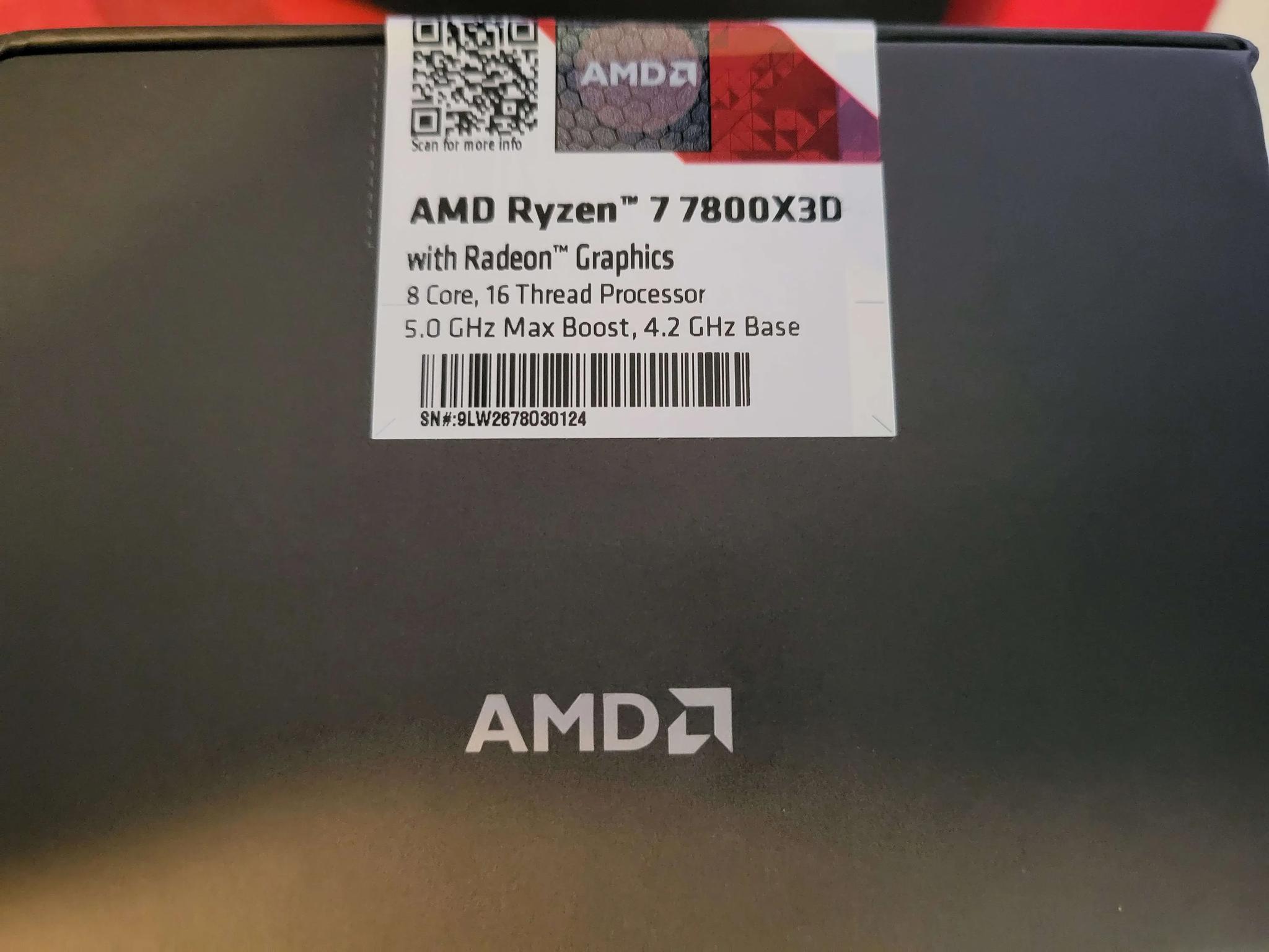 Ryzen 7 7800X3D