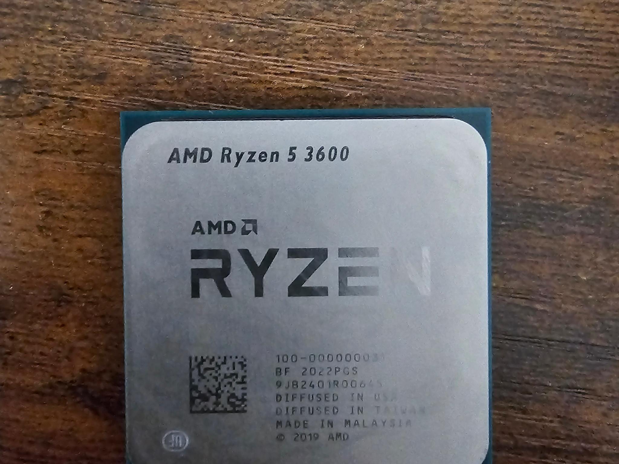 Ryzen 5 3600 with wraith cooler