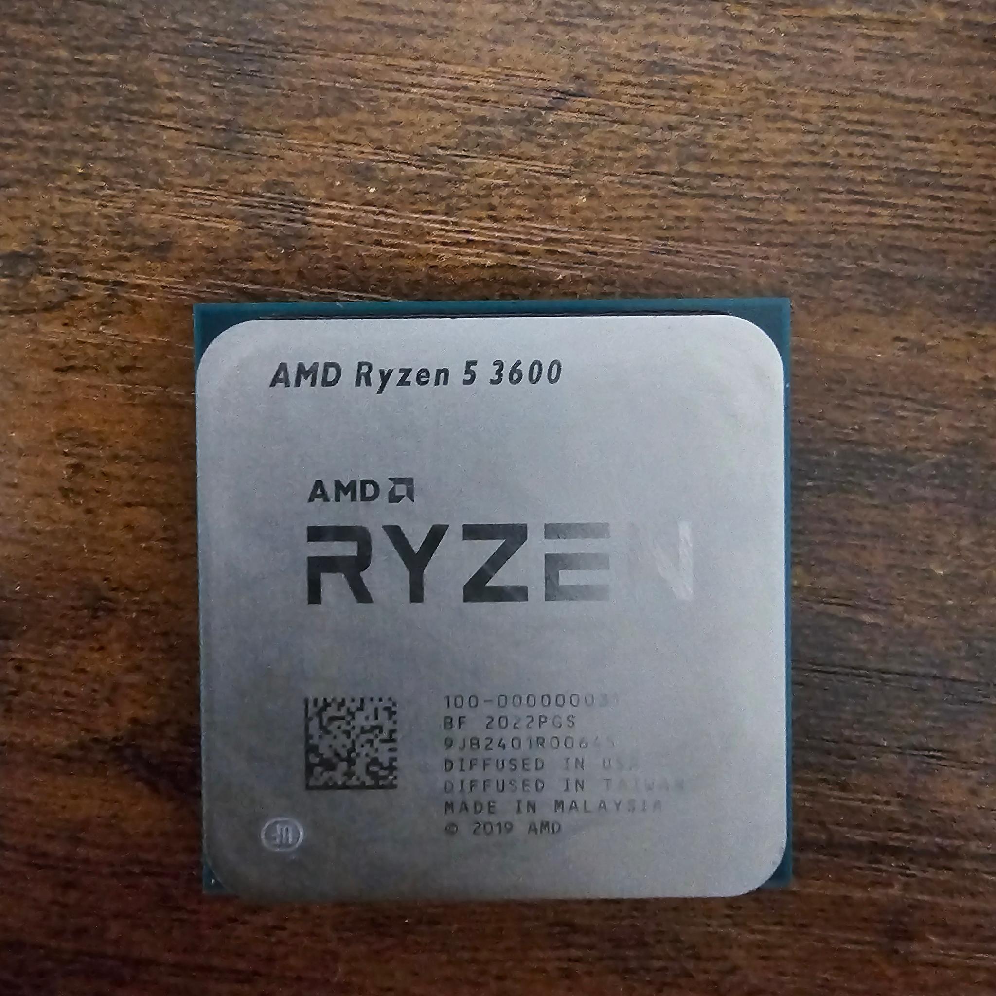 Ryzen 5 3600 with wraith cooler