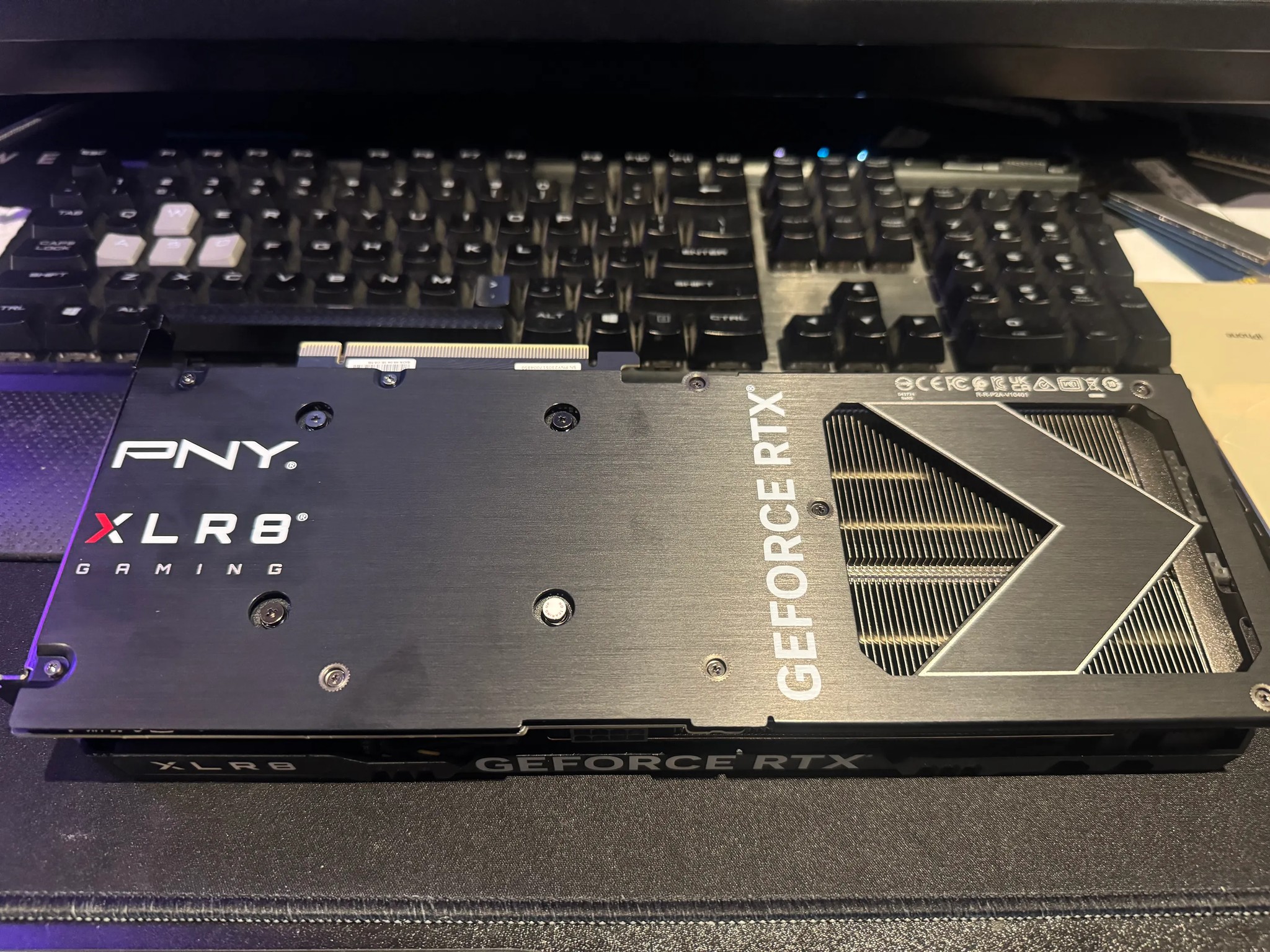 PNY GeForce RTX™ 4070 12GB XLR8 Gaming Verto Epic-X RGB™ Triple Fan Graphics Card DLSS 3