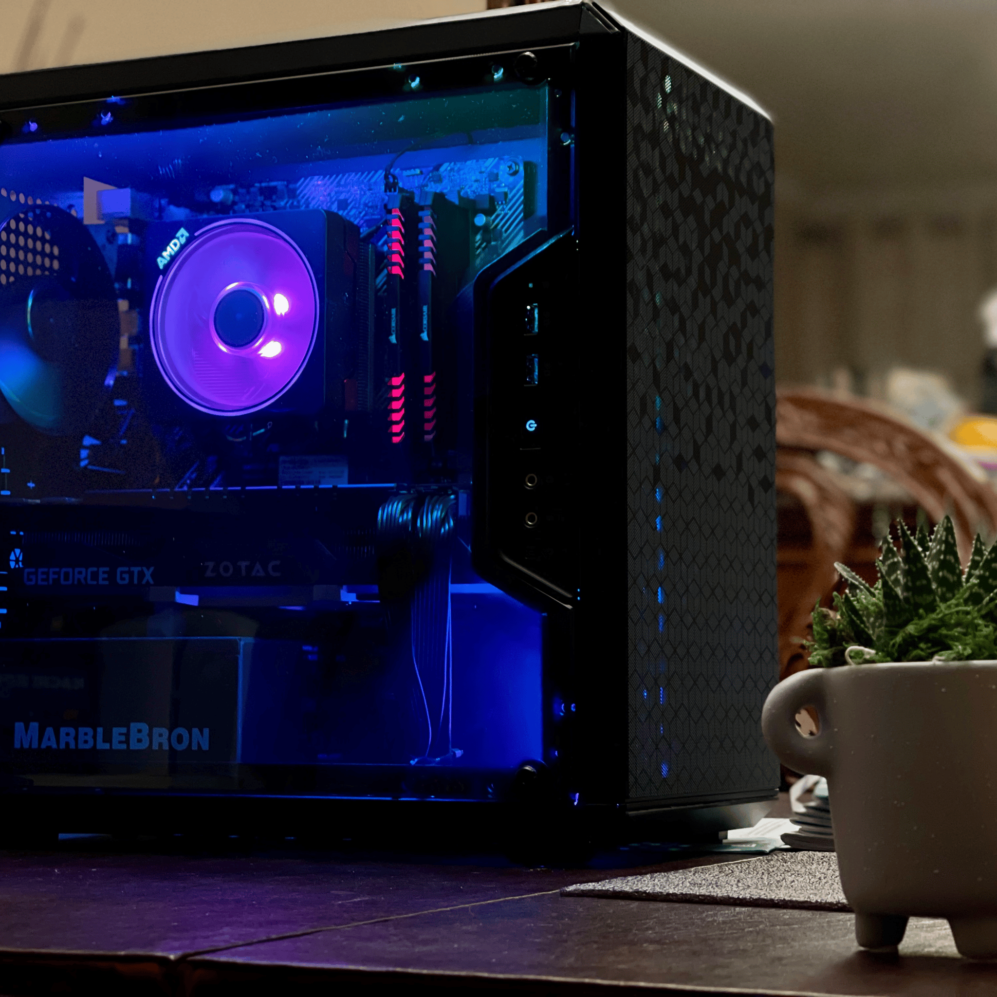 Budget Gaming: GTX 1080 Ti, Ryzen 5600, 16GB, 1TB nvMe, WiFi, Asus, mATX