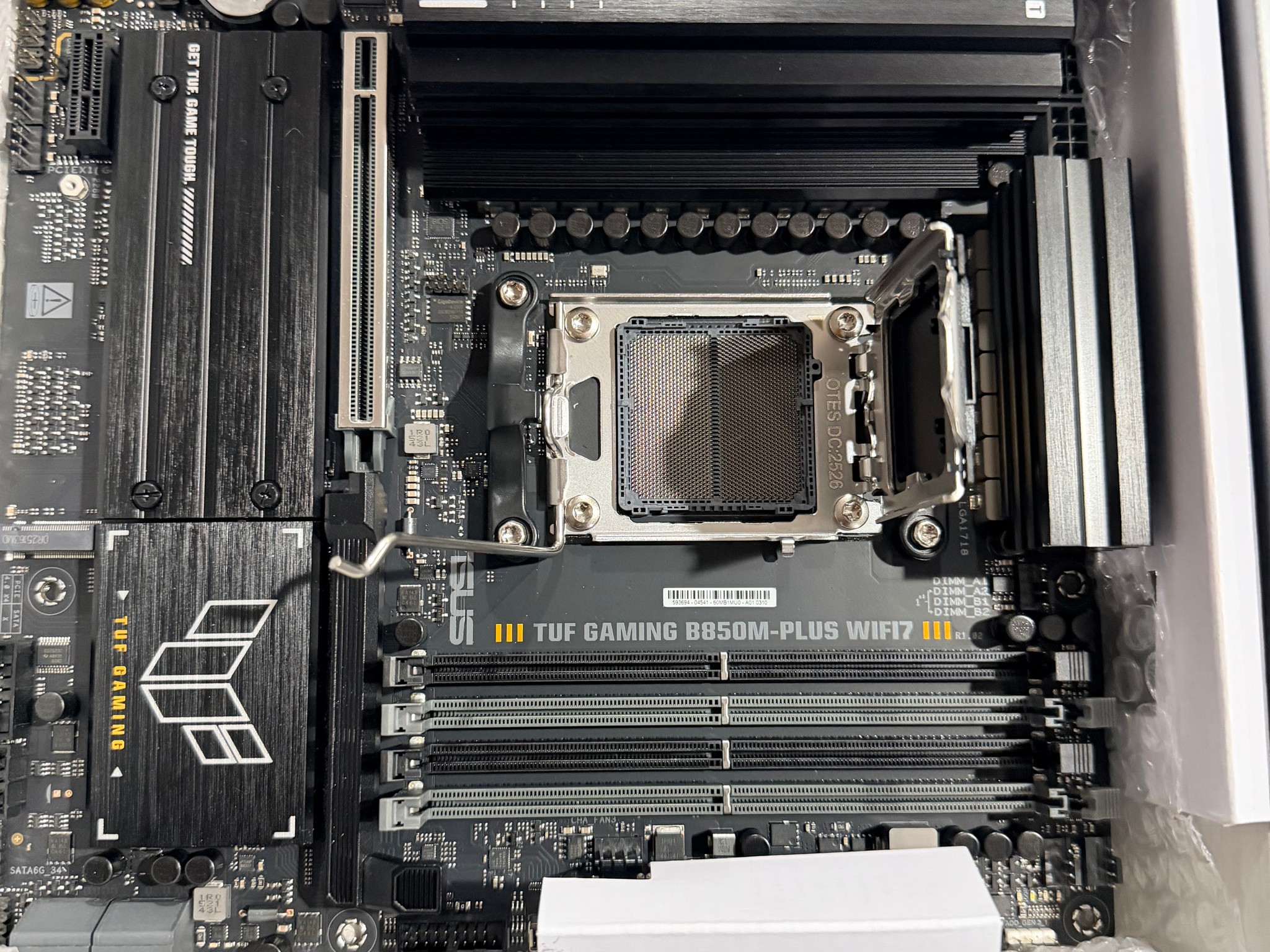 Asus Tuf Gaming B850 Matx Am5 motherboard