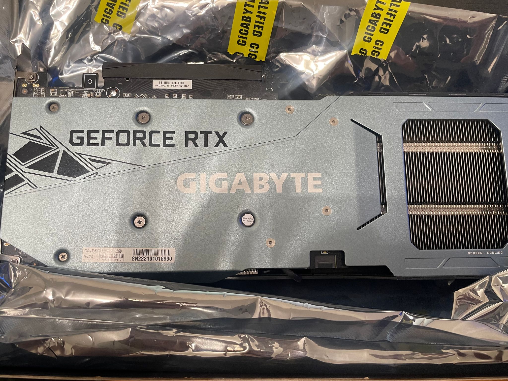 GIGABYTE GAMING OC GeForce RTX 3060 12GB
