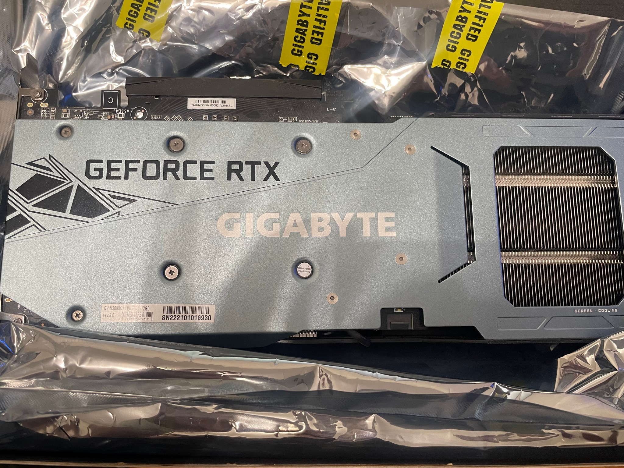 GIGABYTE GAMING OC GeForce RTX 3060 12GB
