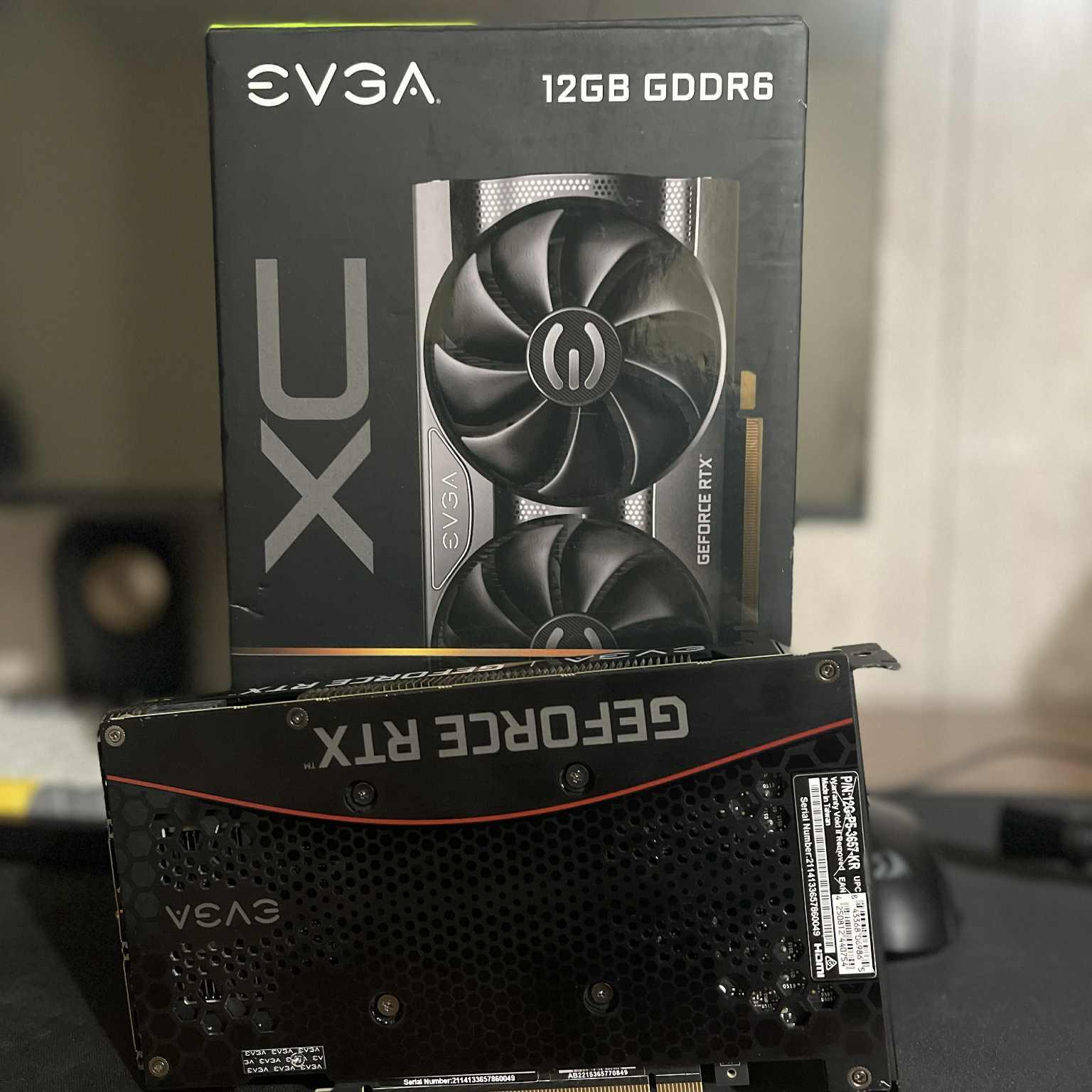 EVGA RTX 3060 12GB Graphics Card – Great Condition