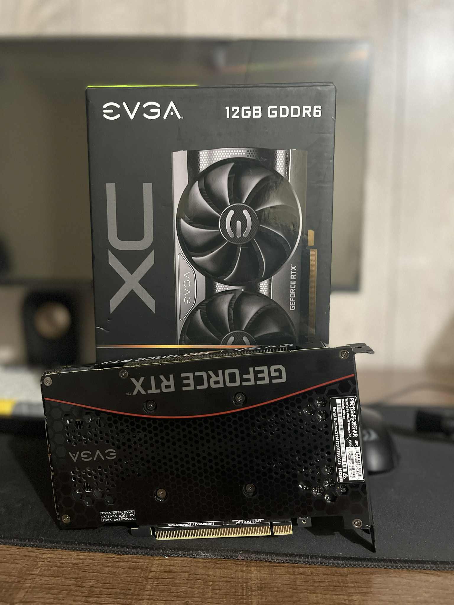 EVGA RTX 3060 12GB Graphics Card – Great Condition