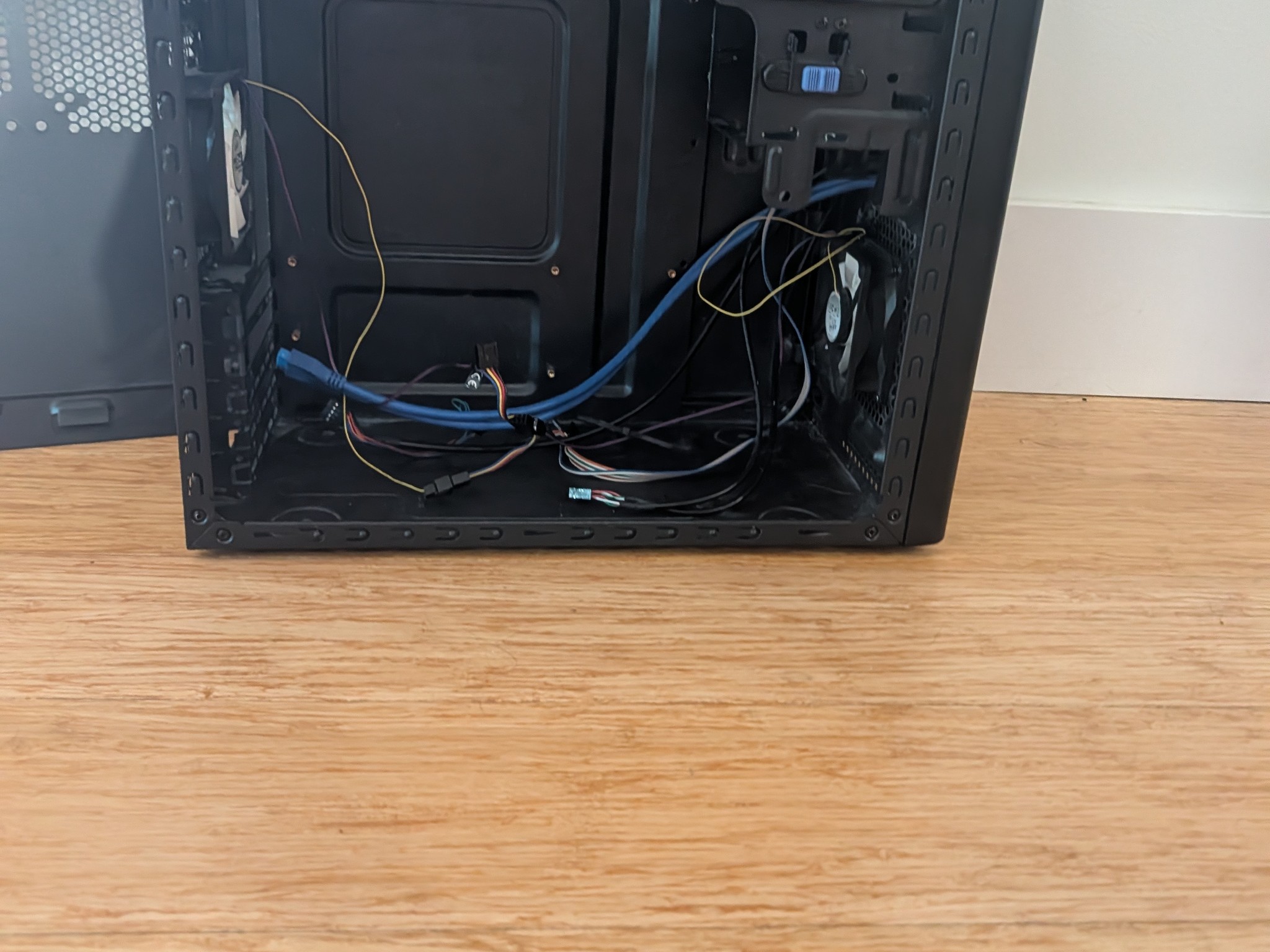 MATX Black PC Case