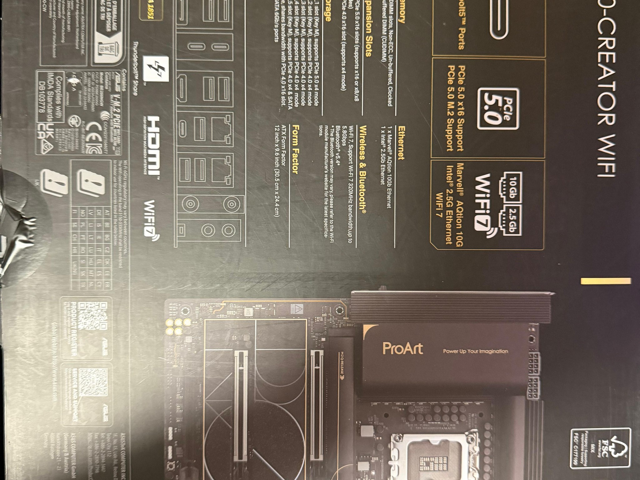 ASUS ProArt Z890-CREATOR WIFI