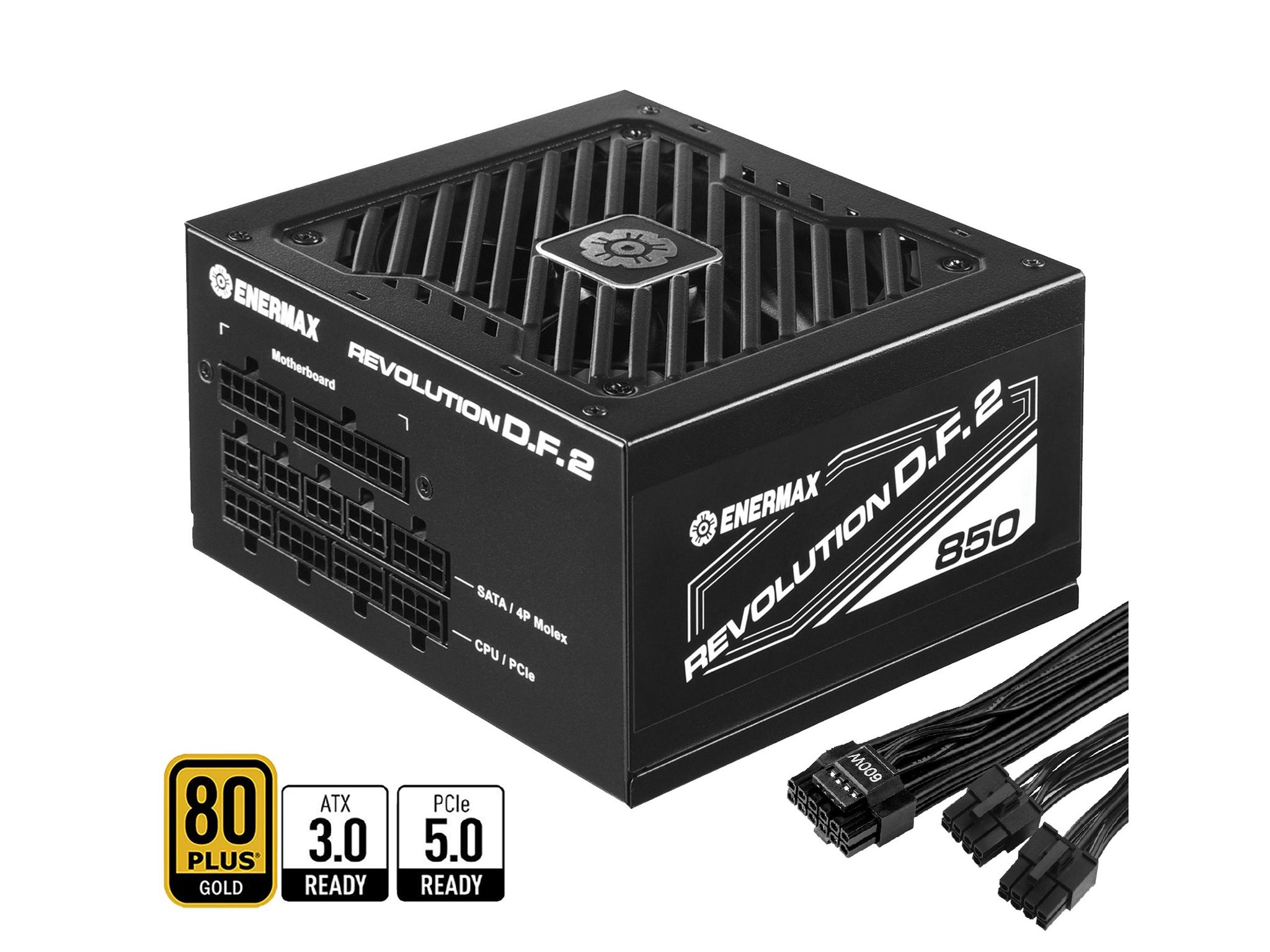 Enermax Revolution D.F. 2 80+ Gold 850W Full Modular Power Supply