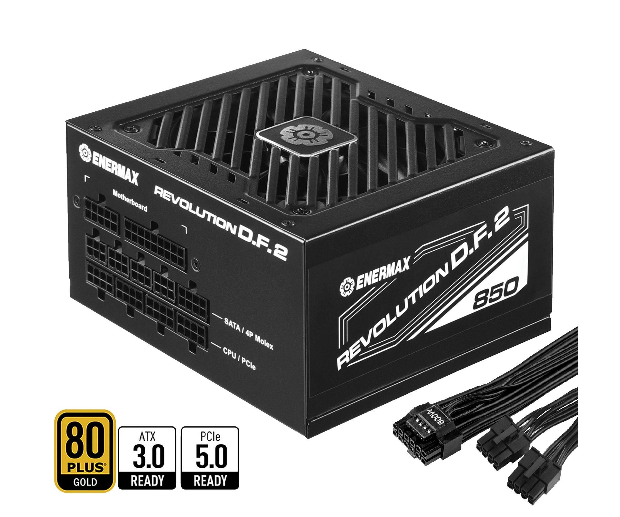 Enermax Revolution D.F. 2 80+ Gold 850W Full Modular Power Supply