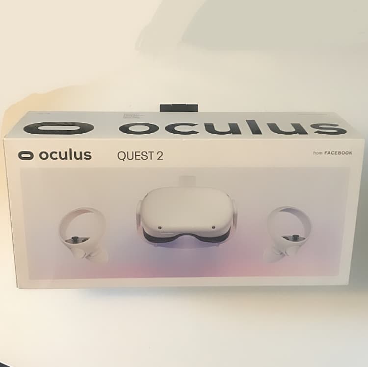 Oculus Quest 2 64GB VR +16ft Link Cable w/ mounting gear for a LIKE wireless experience in steamVR