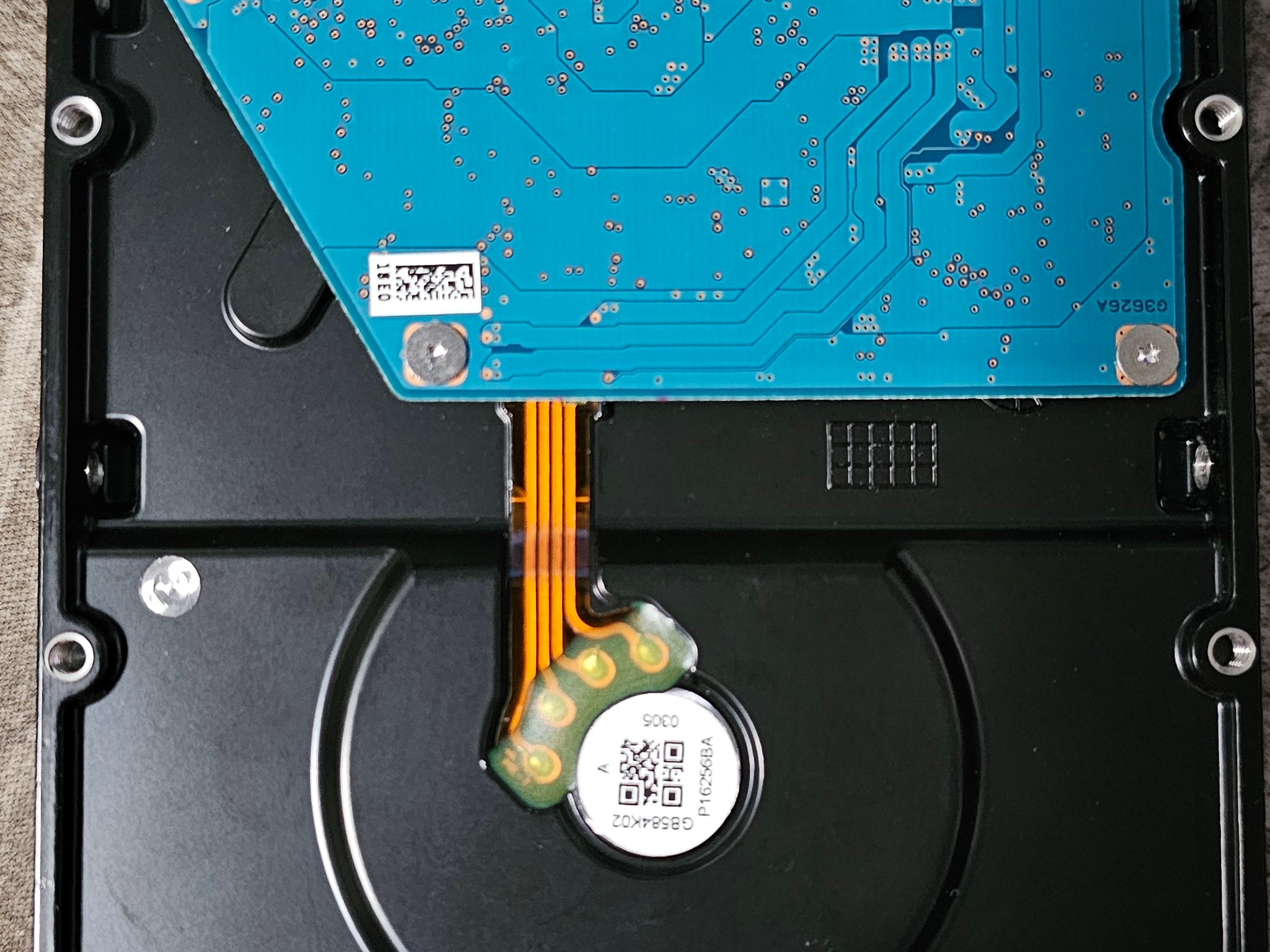 Toshiba X300 5TB SATAIII 3.5" 7200RPM HDD (SATA Power Connector Repaired - Refer To Pictures)