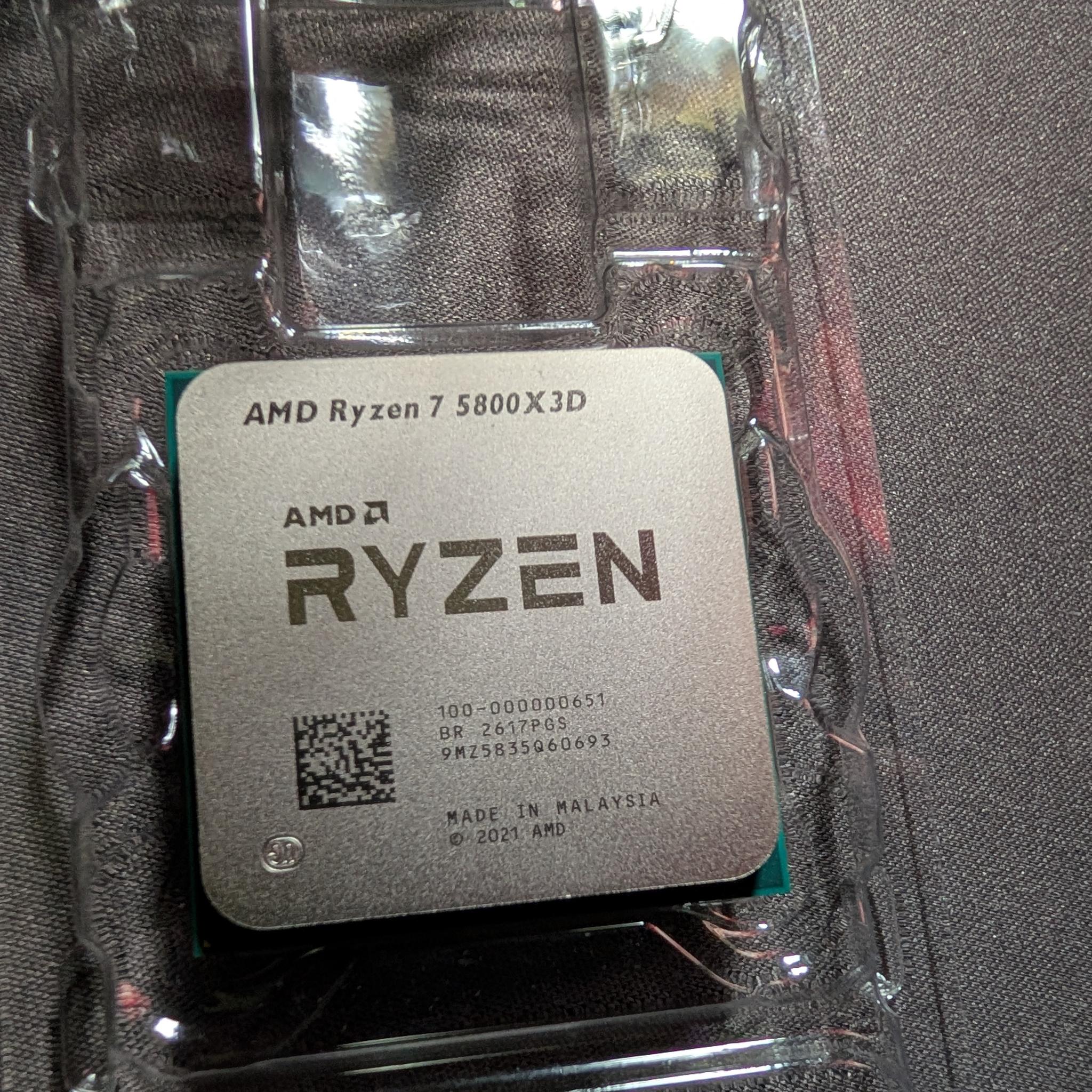 AMD Ryzen 7 5800X3D