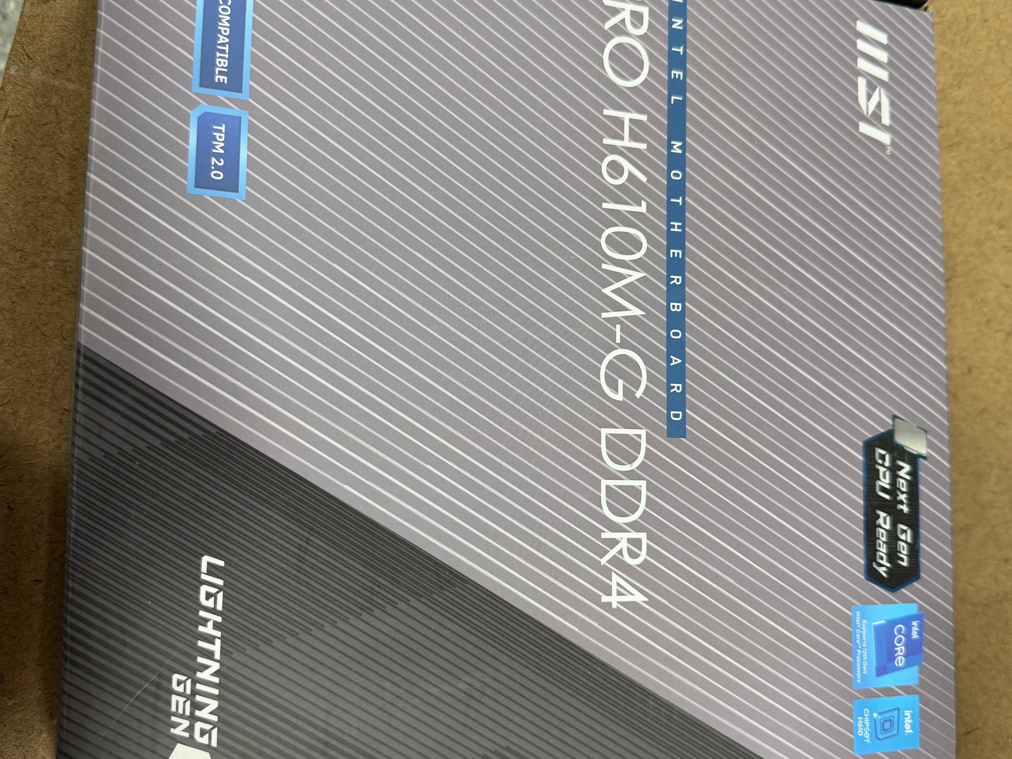 MSI Pro H610M-G DDR4