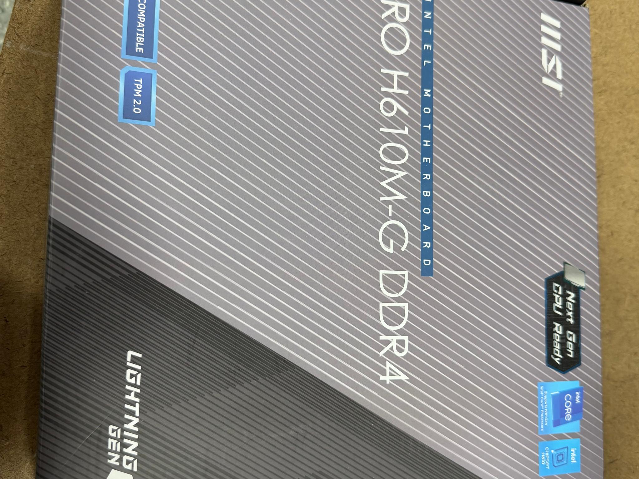 MSI Pro H610M-G DDR4