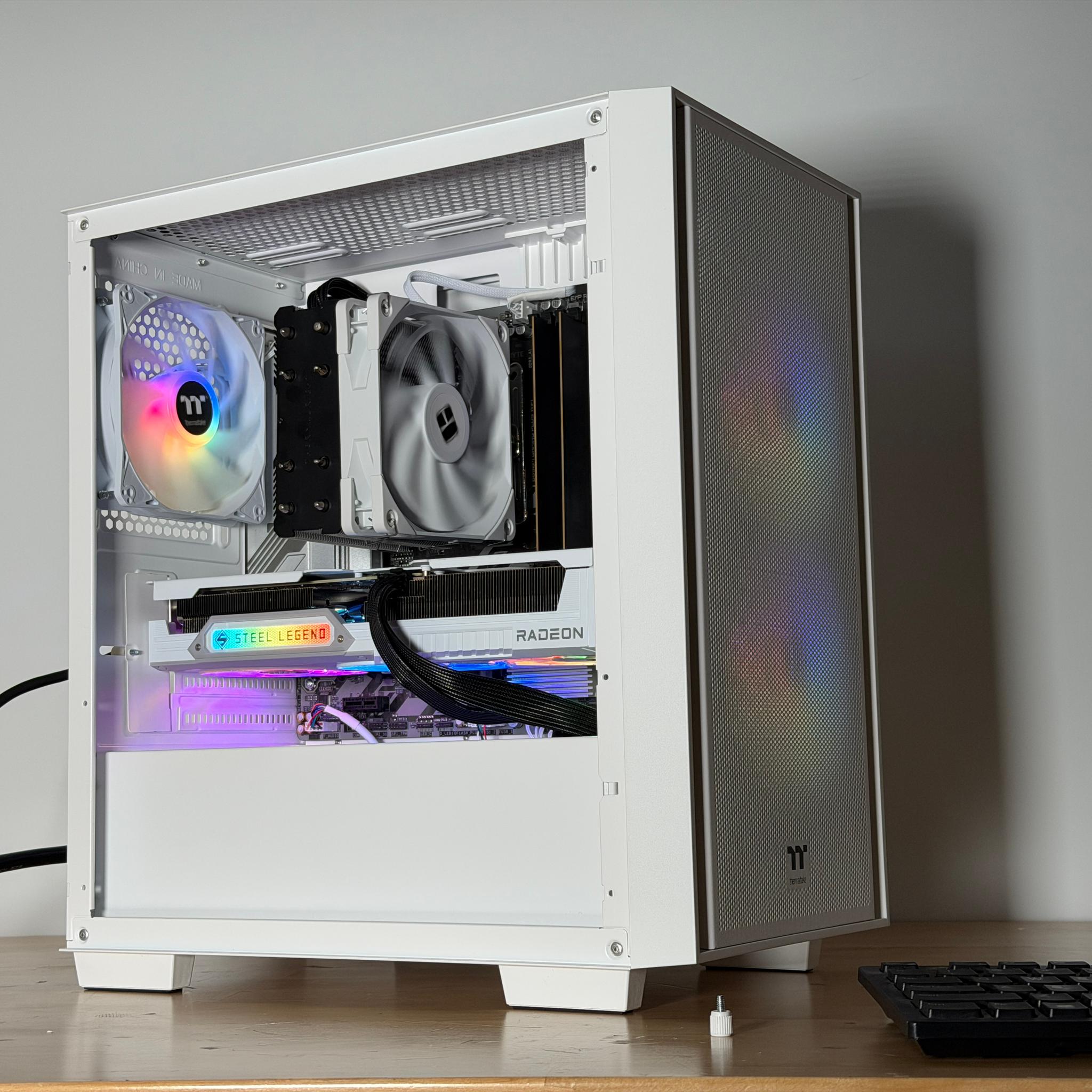RX 9060XT 16gb Ryzen 7600x3d Gaming PC