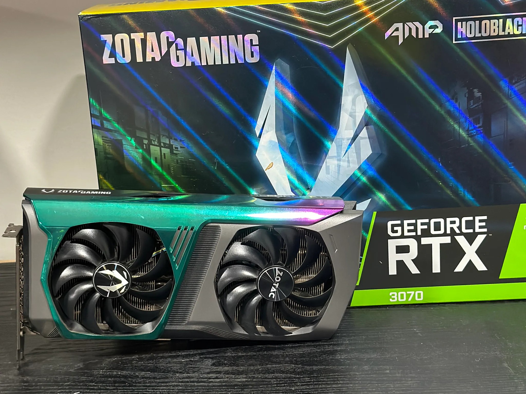 ZOTAC GAMING GeForce RTX 3070 AMP Holo PCIE 4.0 Gaming Graphics Card