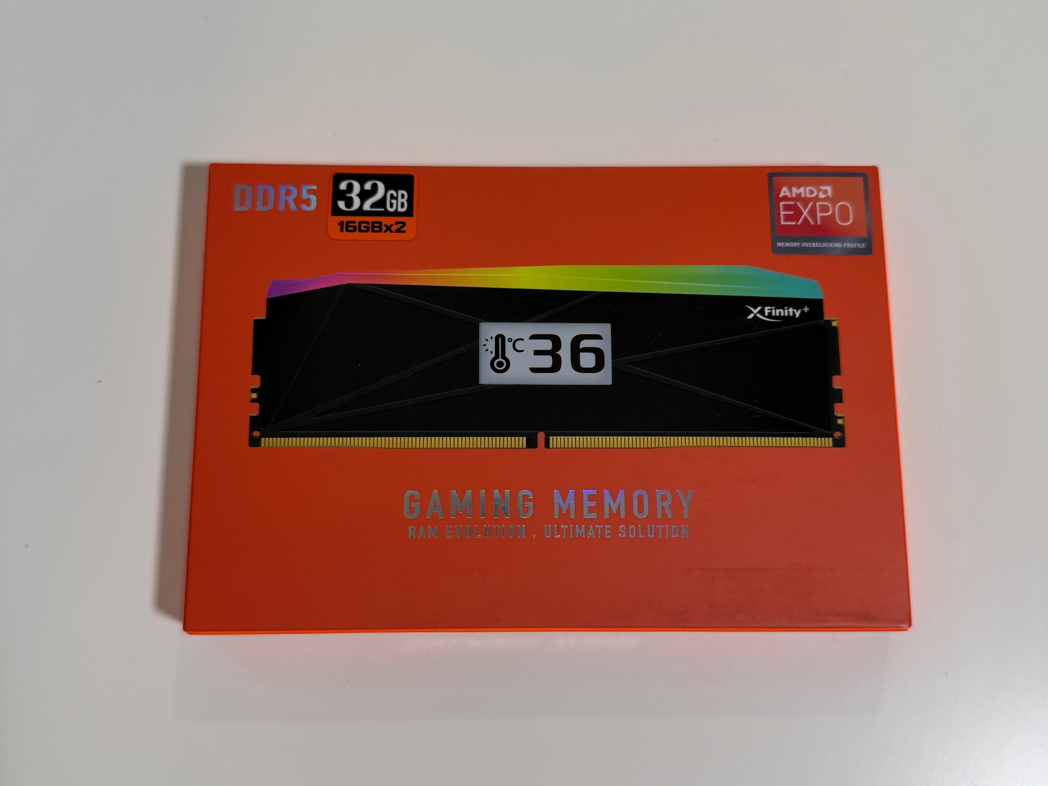 32GB (2x16GB) DDR5 RAM 6000MTs CL30