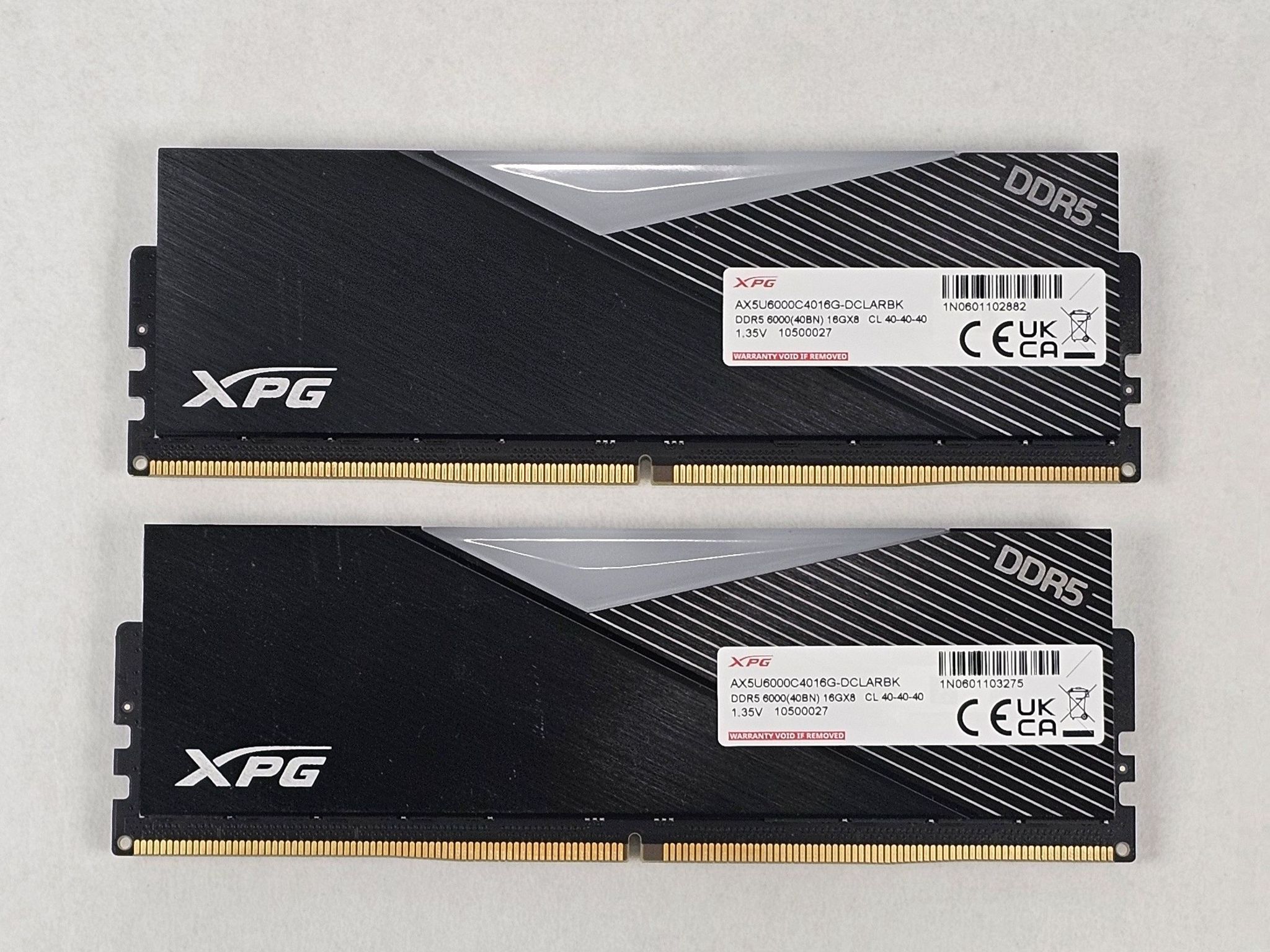 32GB DDR5 (2x16GB) CL40 6000MT/s ADATA XPG