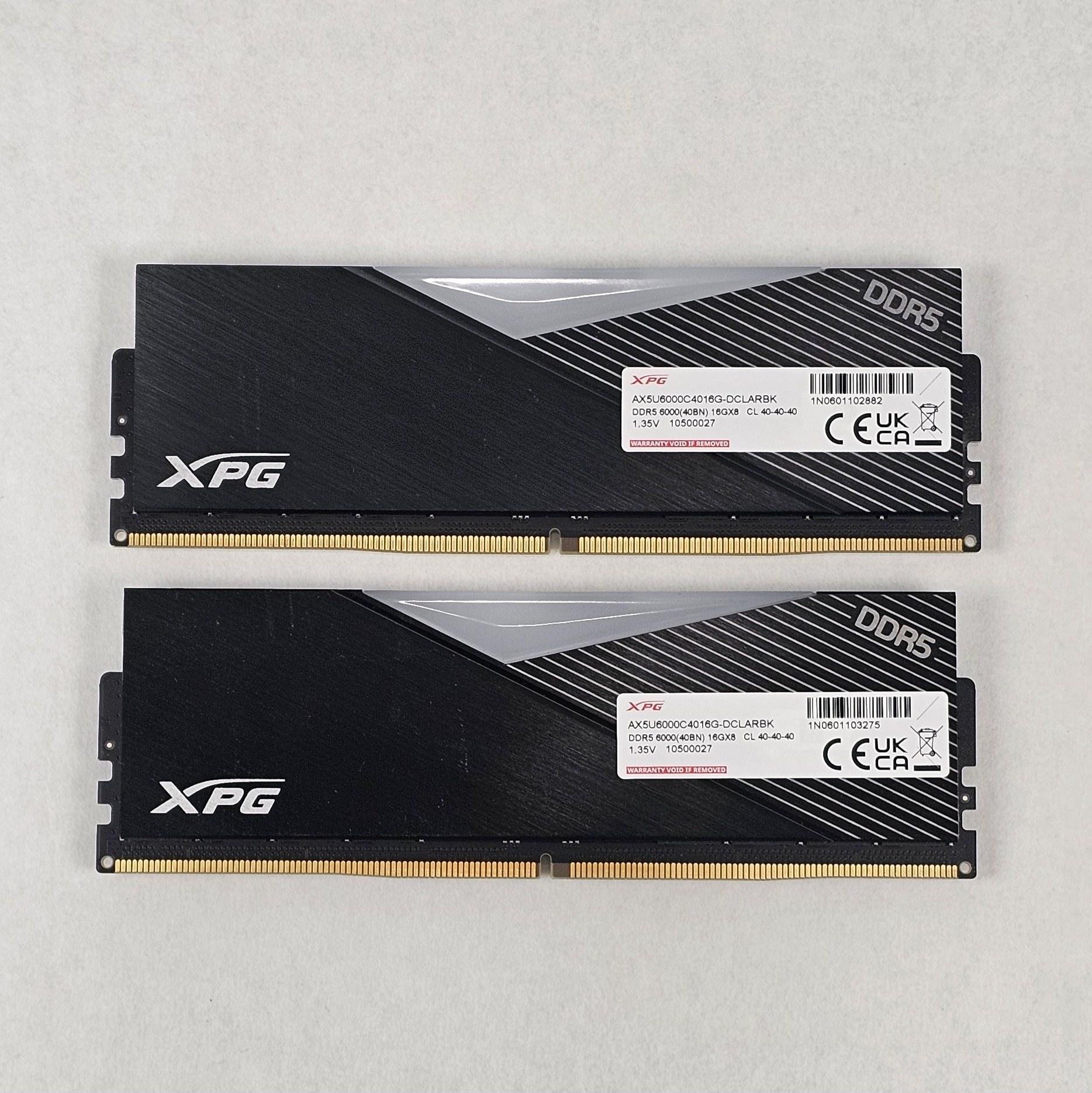 32GB DDR5 (2x16GB) CL40 6000MT/s ADATA XPG