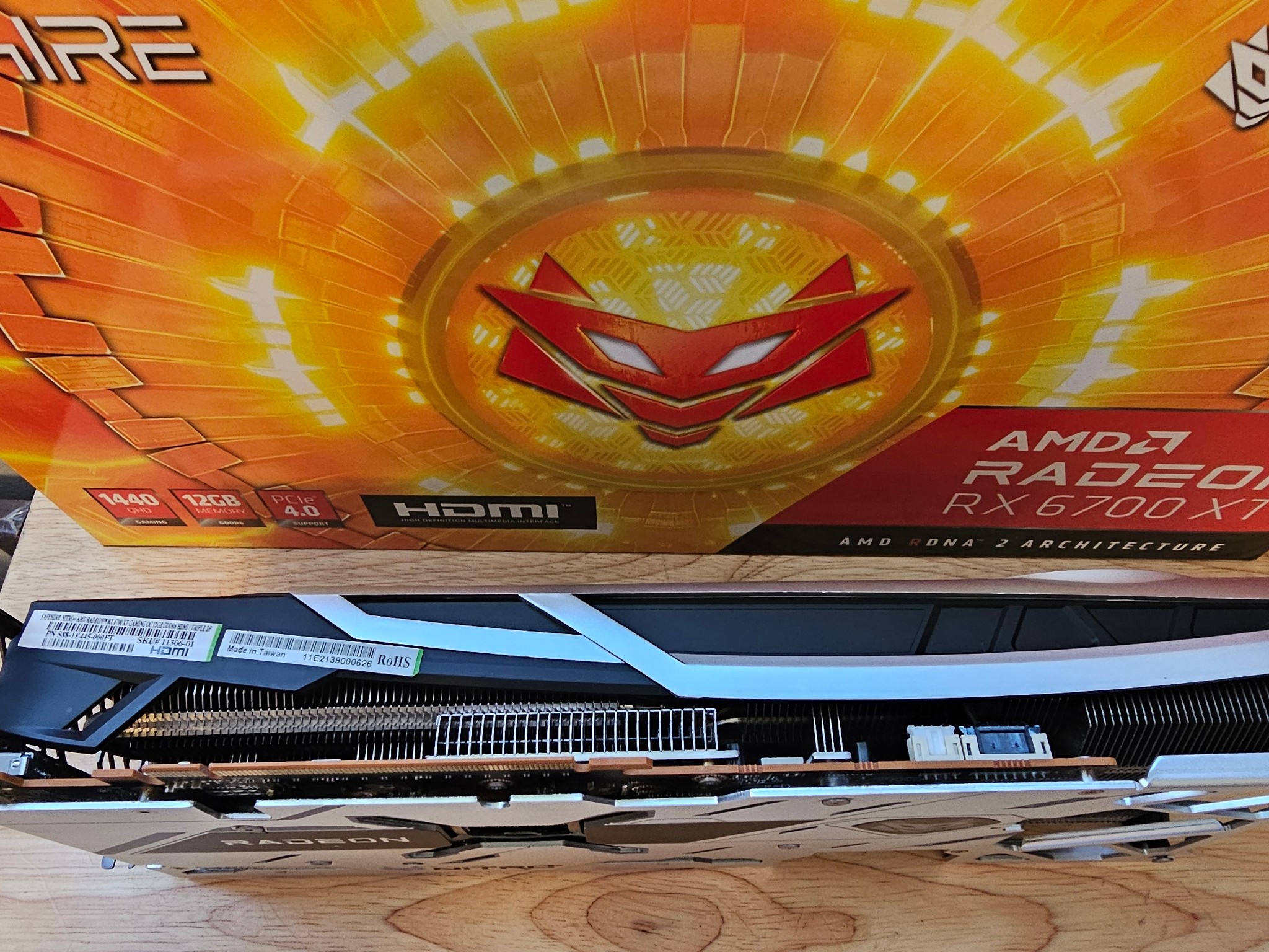 SAPPHIRE NITRO+ Radeon RX 6700 XT
