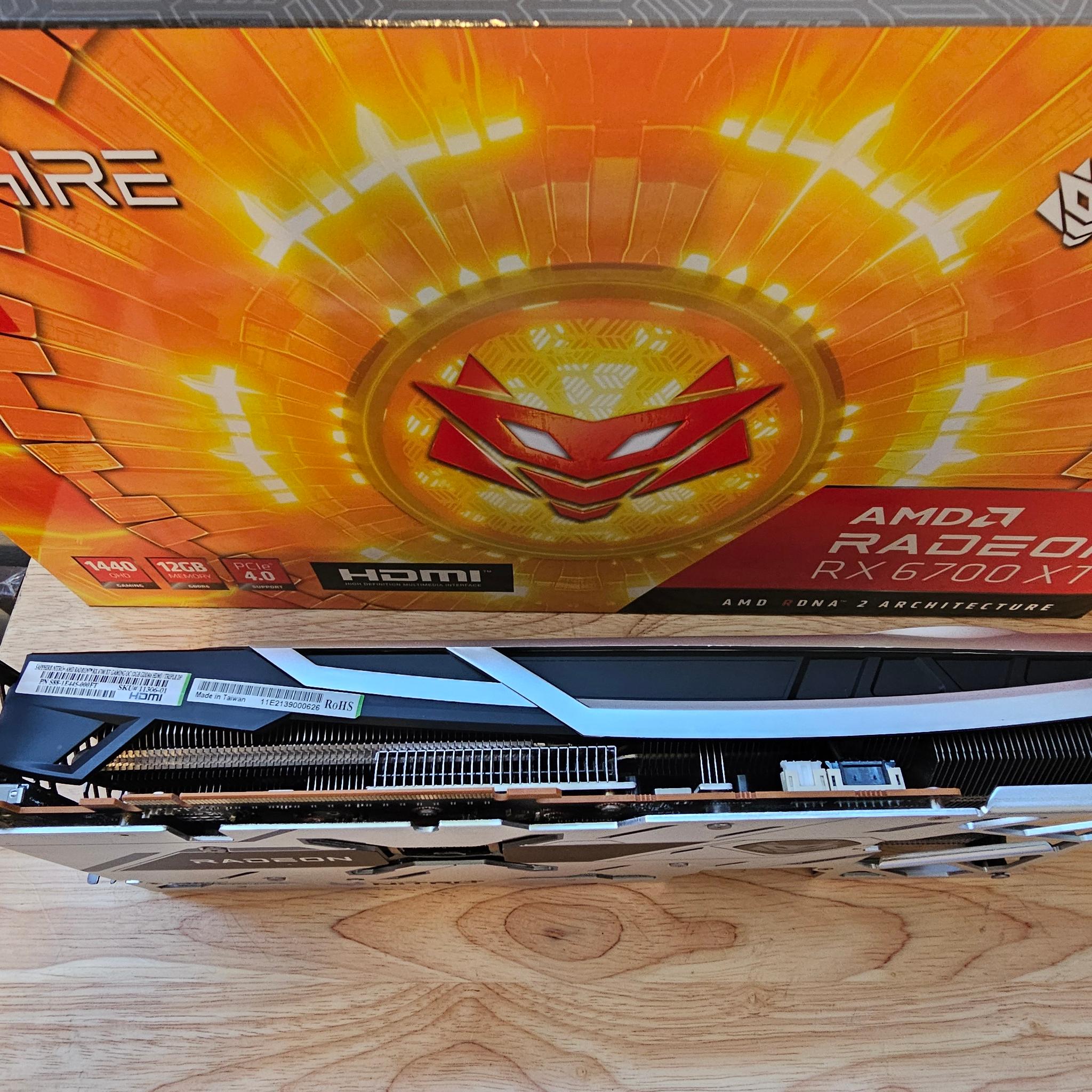 SAPPHIRE NITRO+ Radeon RX 6700 XT