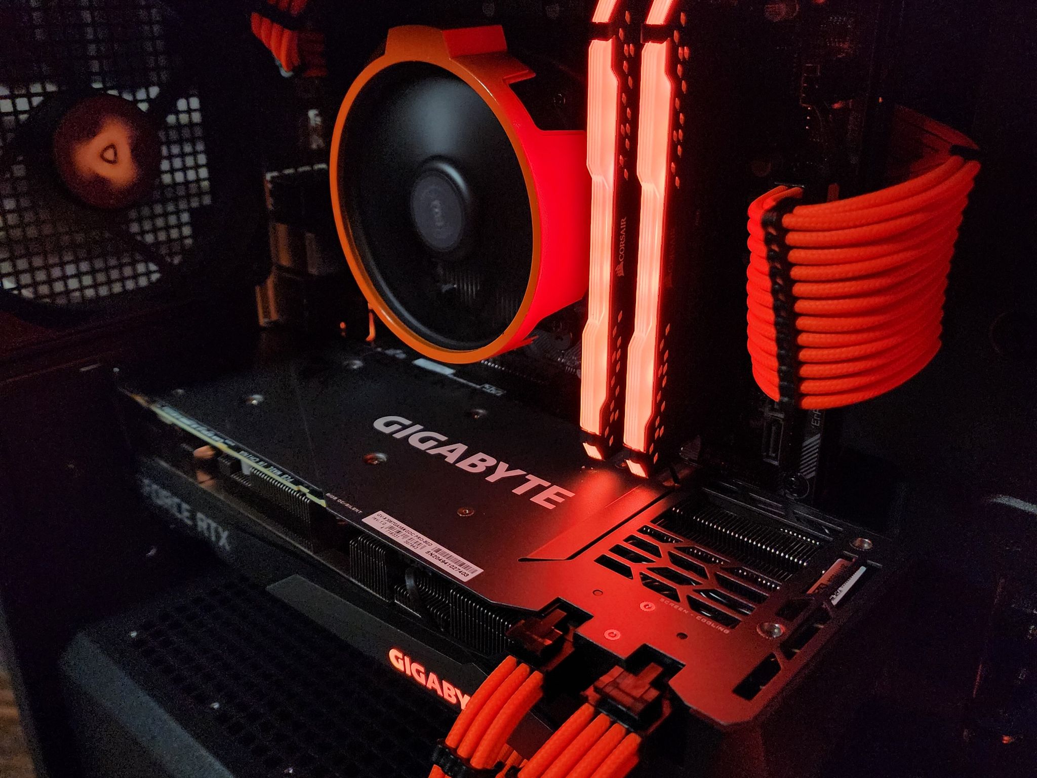  🖤🧡🖤 Gigabyte RTX 3060 Ti // Ryzen 5 3600 // Corsair Vengeance 16GB 3000MHz 