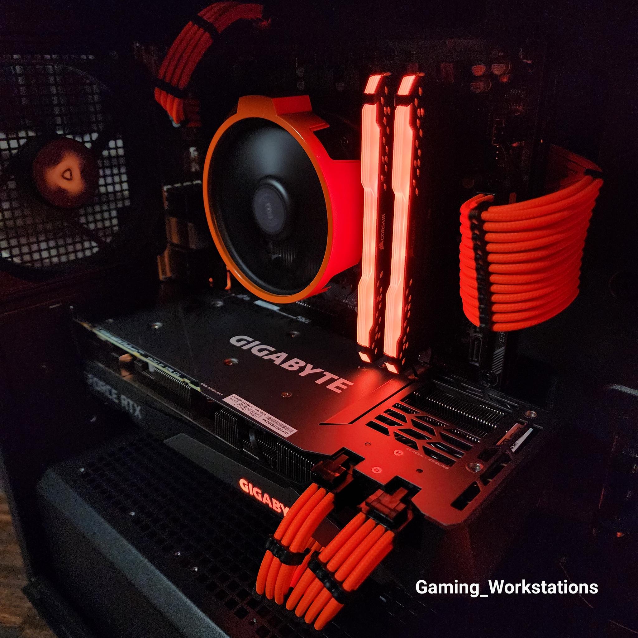  🖤🧡🖤 Gigabyte RTX 3060 Ti // Ryzen 5 3600 // Corsair Vengeance 16GB 3000MHz 